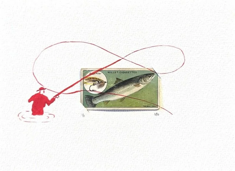 Known for her irreverent pieces - think dogs smoking and sarcastic cigarette packets - embracing and exploring the alternative. Iso&rsquo;s work spans various mediums, from ink on paper and oil on canvas to creations that even adorn garments and asht