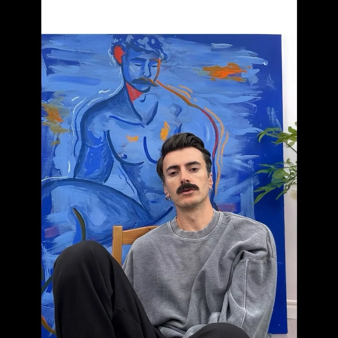 David is a queer artist born and raised in Tbilisi, Georgia. They graduated from the Tbilisi State Academy of Arts, Faculty of Graphic Design, but their true passion has always been creating art. Since childhood they felt different from the other kid