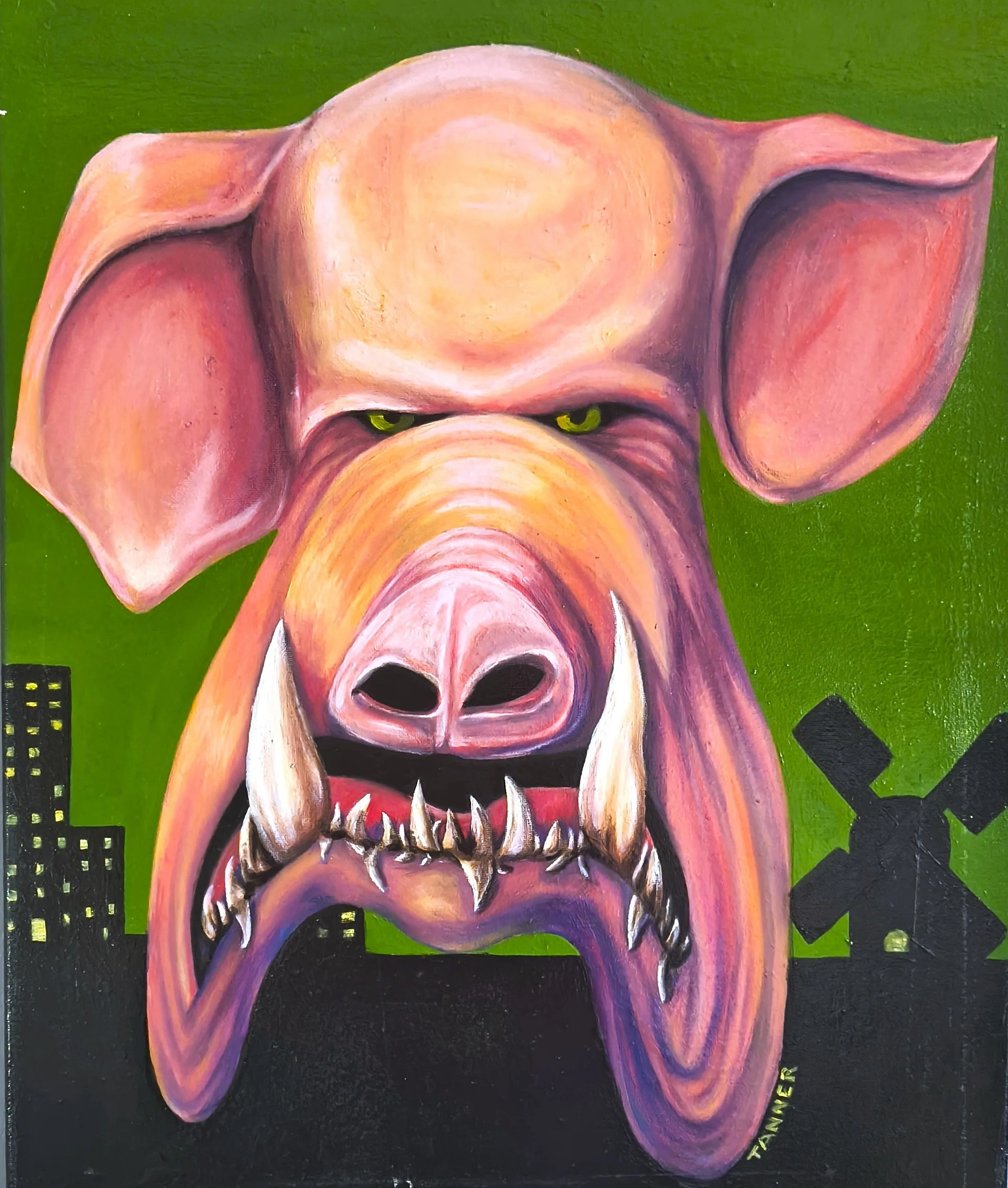 TANNER-Pig-OilonCanvas-16x20-2023-noboarder.jpg
