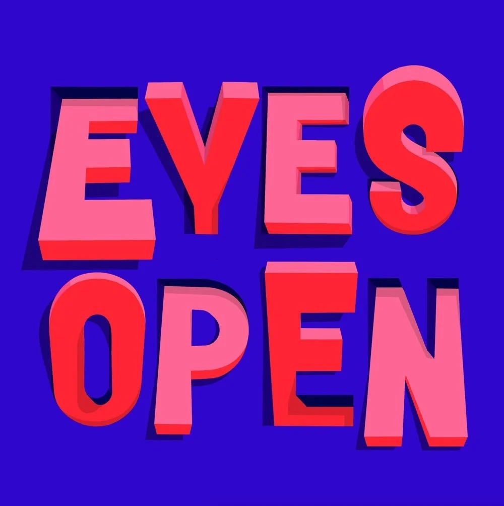 Meet Rachel Joy.

A painter and lettering artist who brings words to life in bold, playful, three-dimensional form. Her work is rooted in traditional sign painting, then pushed somewhere new with modern, fearless colour combinations, all made by hand