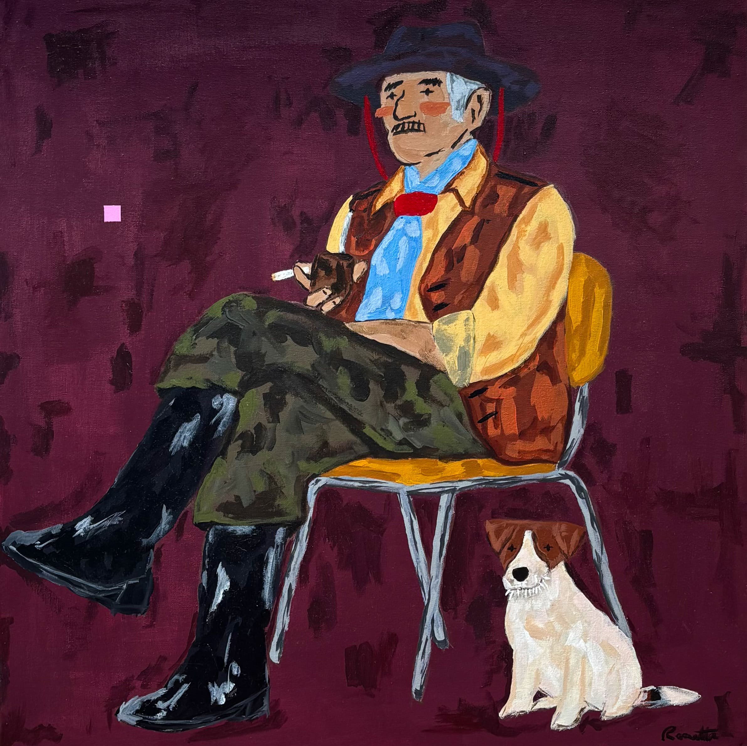 Don Ceferino y su perro_acrylic on canvas_2026.jpg