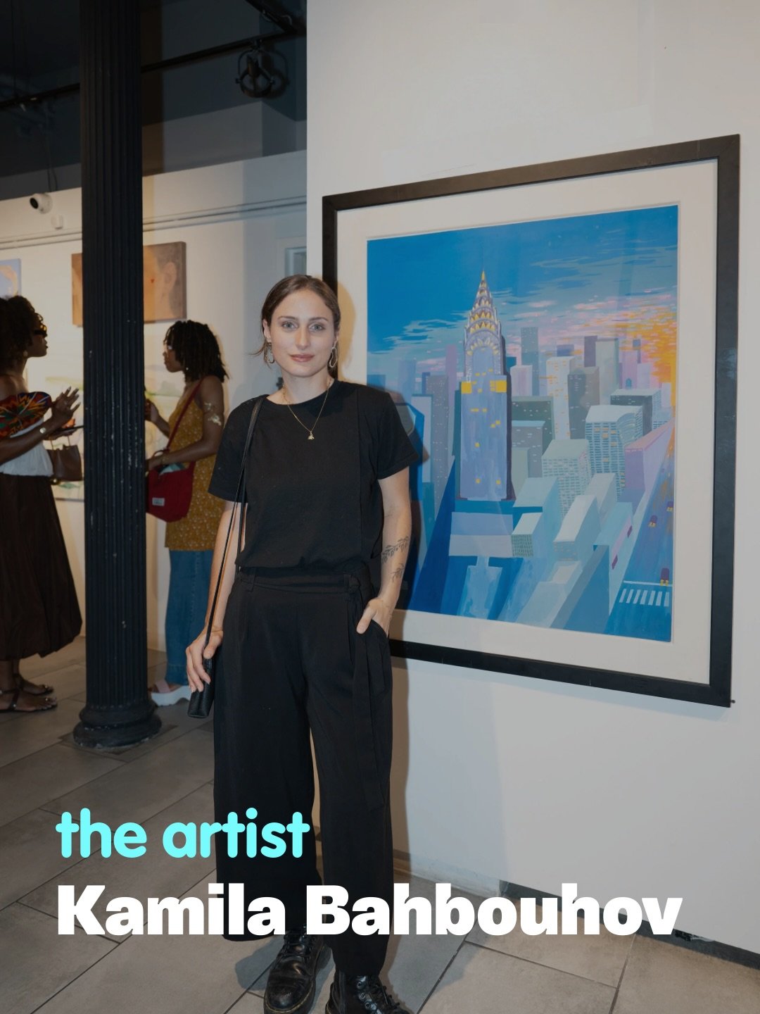 Meet Kamila Bahbouhova.

( @kamila.gif )

A Czech designer based in Prague, working across editorial design, illustration, visual identity and motion.

She holds a BFA from Parsons School of Design and has worked with museums, galleries and cultural 