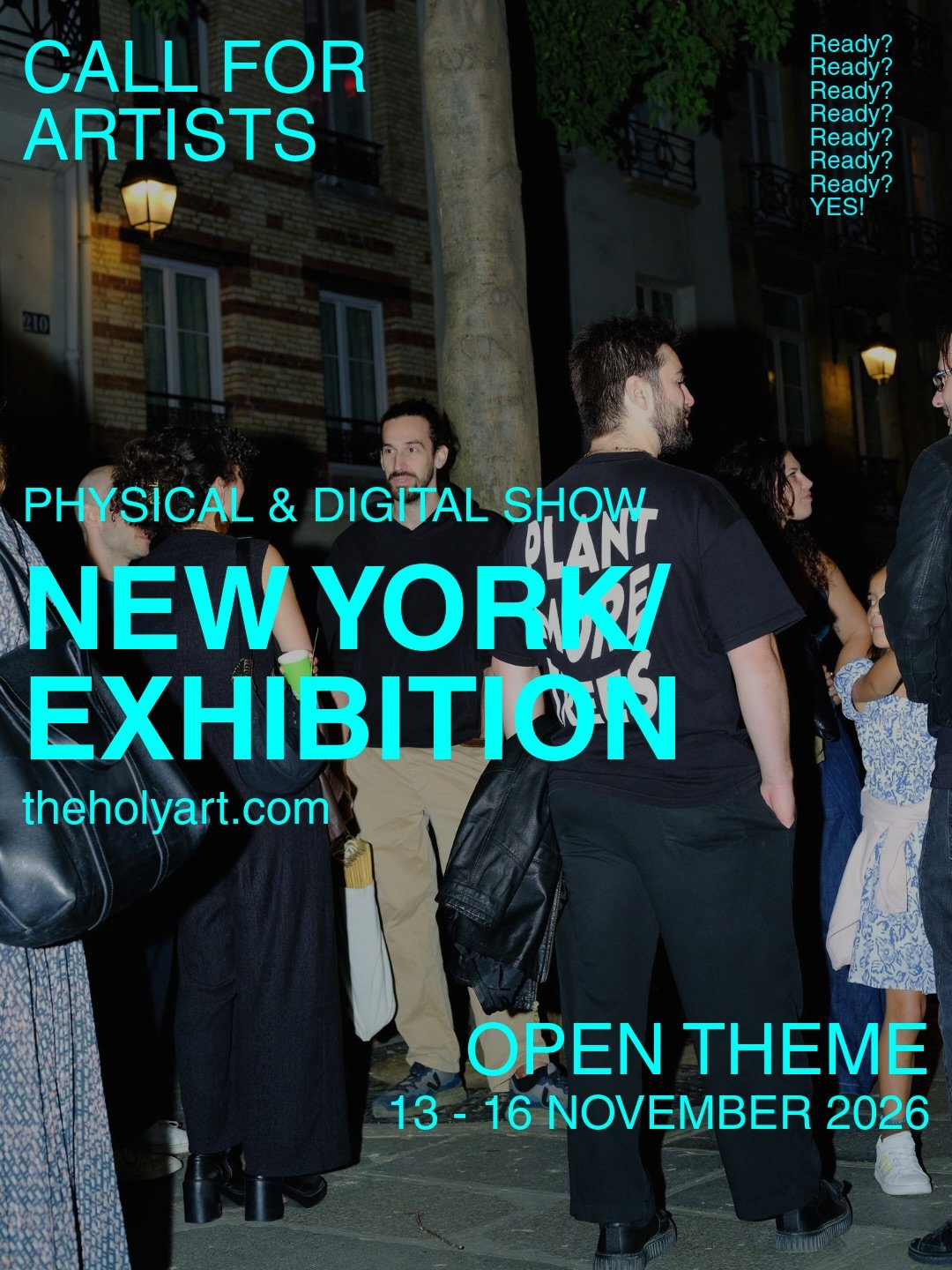 🇺🇸 CALL FOR ARTISTS &mdash; NEW YORK CITY

13 to 16 November 2026. Mriya Gallery, 101 Reade Street, Tribeca.

Where art meets the world.

New York never waited for permission. Neither should you.

Your art on the gallery wall. Your art on the digit