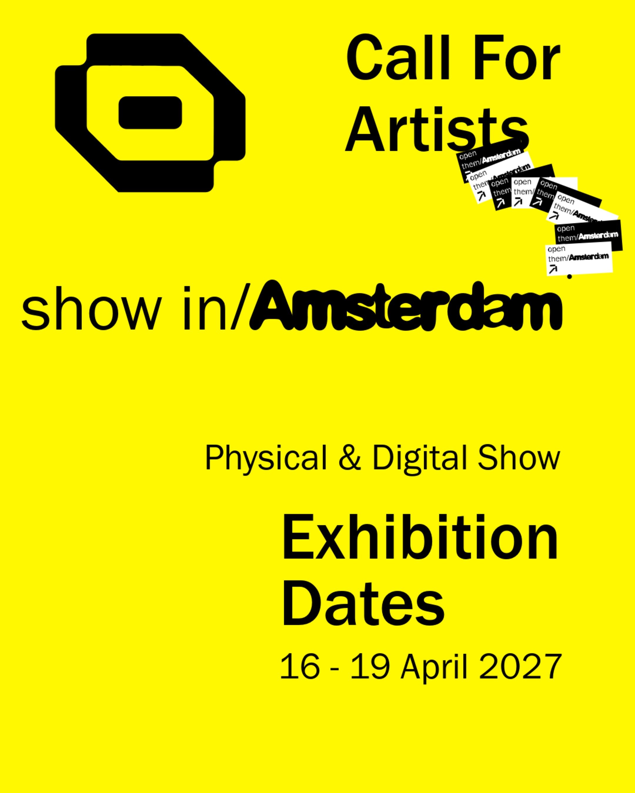 Helloooooo 🤍

🇳🇱 Amsterdam is open again.

16 to 19 April 2027. A street level room with a tall window, stained glass above and a staircase looking over the floor.

Physical and Digital Exhibition. All mediums. Open theme. Artists from every count