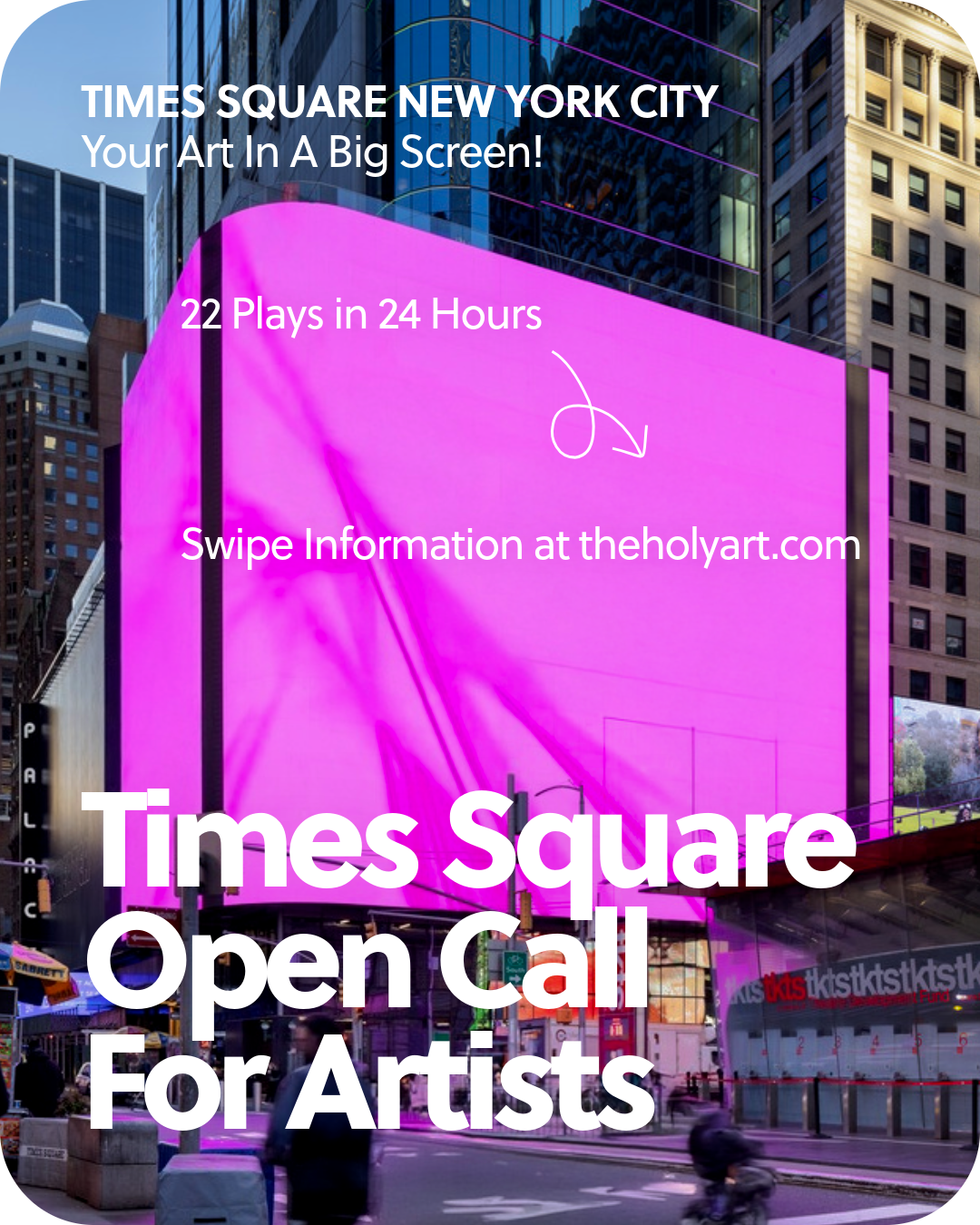 Times Square billboard call