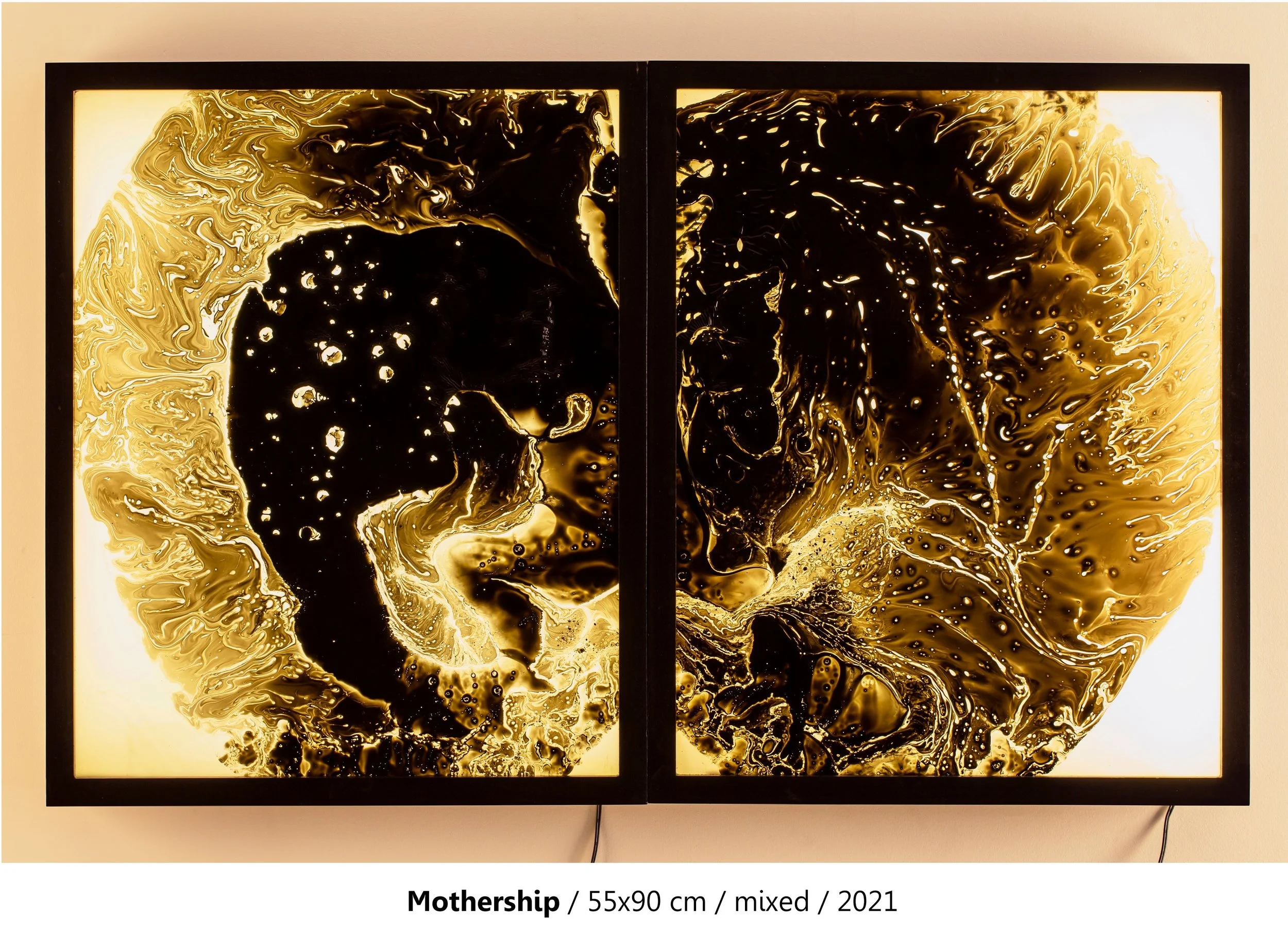 Mothership / 55x90 cm / mixed / 2021