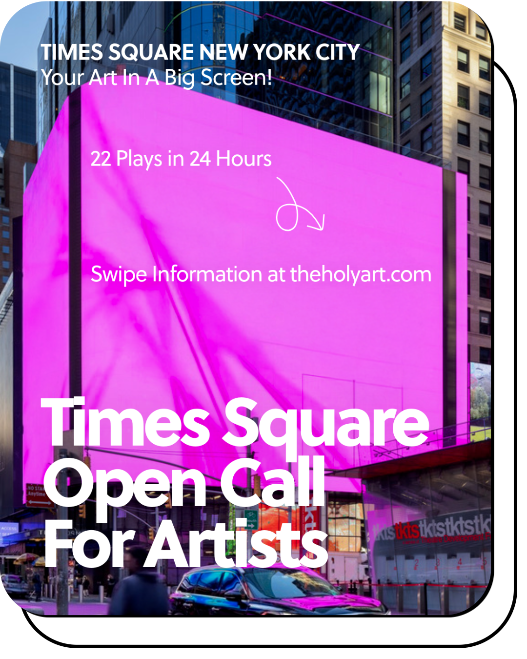 Times Square billboard call