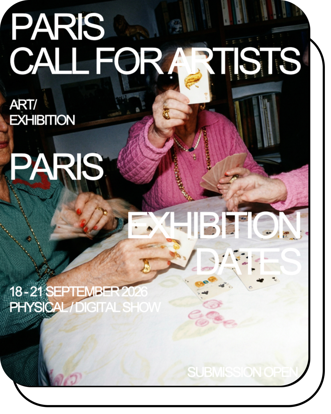 Paris open call poster