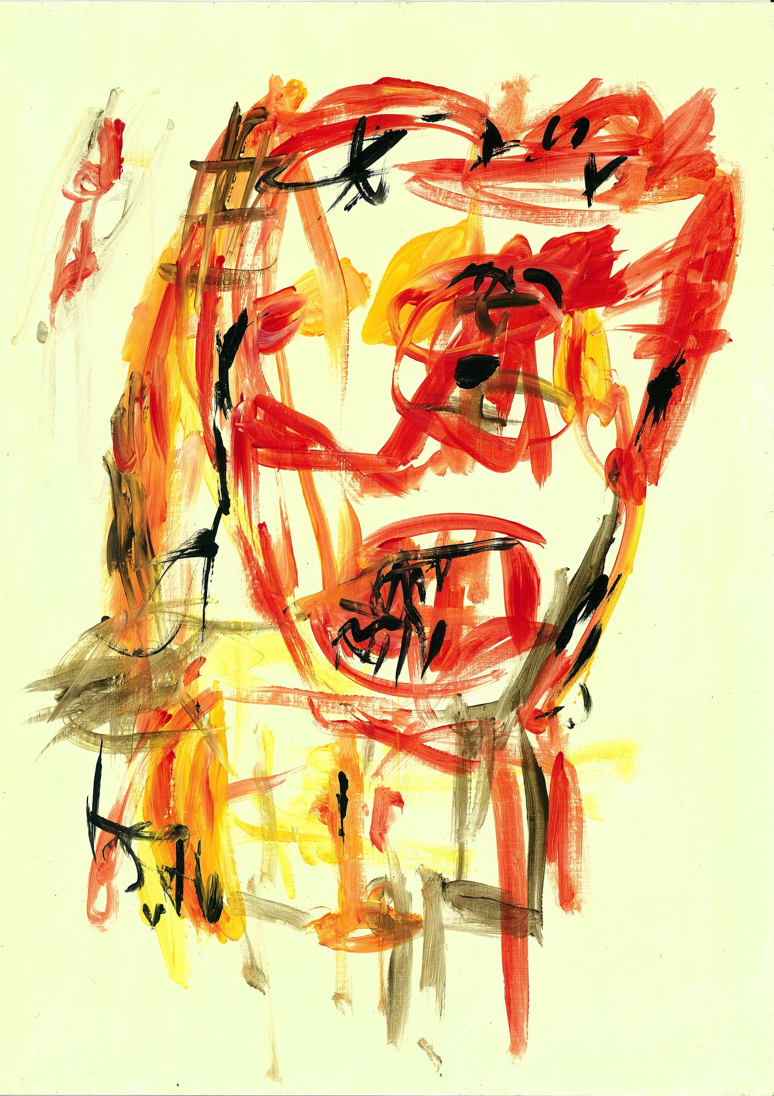 Having a good D!Y-40x30cm-Acrylic on Linen textured paper €300.jpg