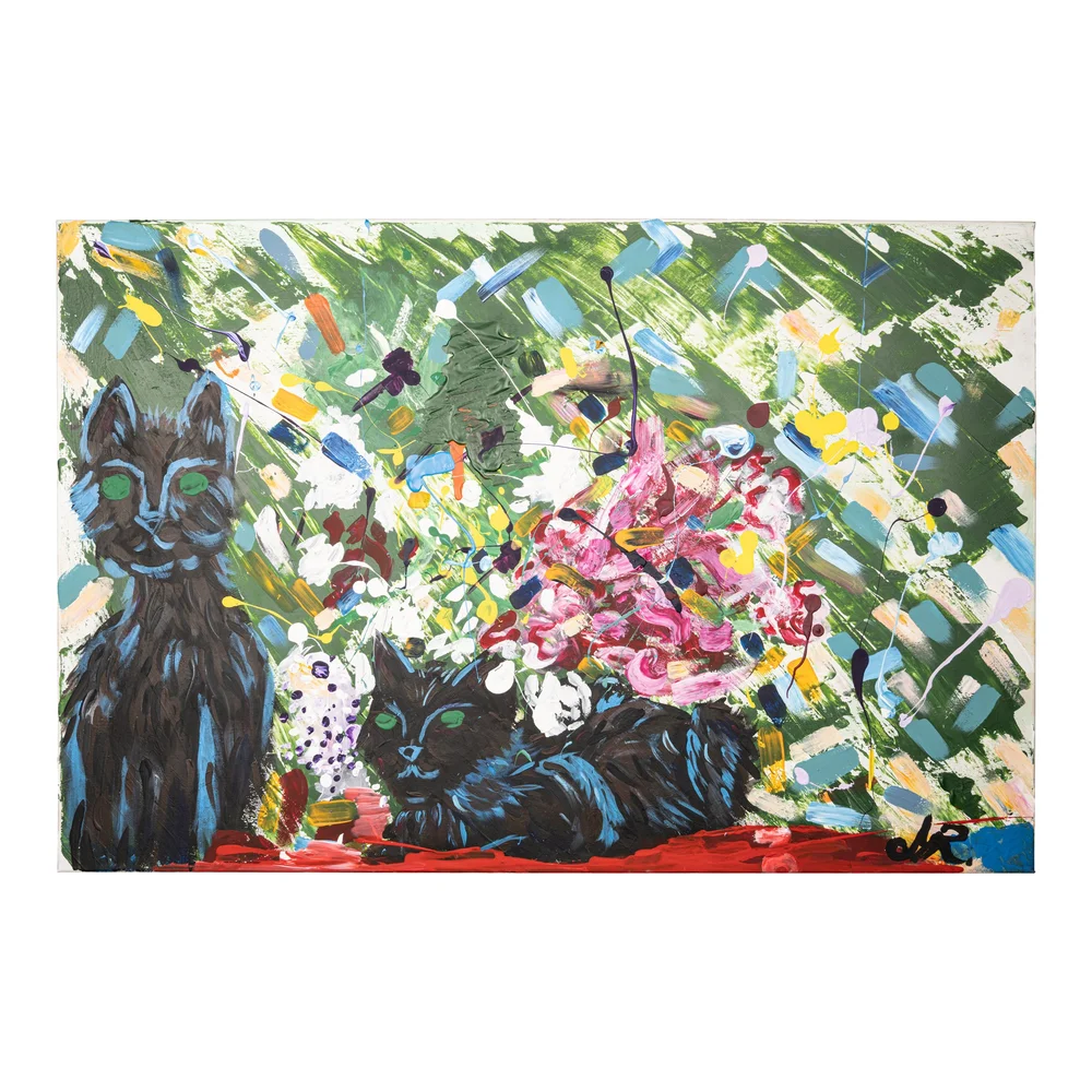 Bouquet & Cats