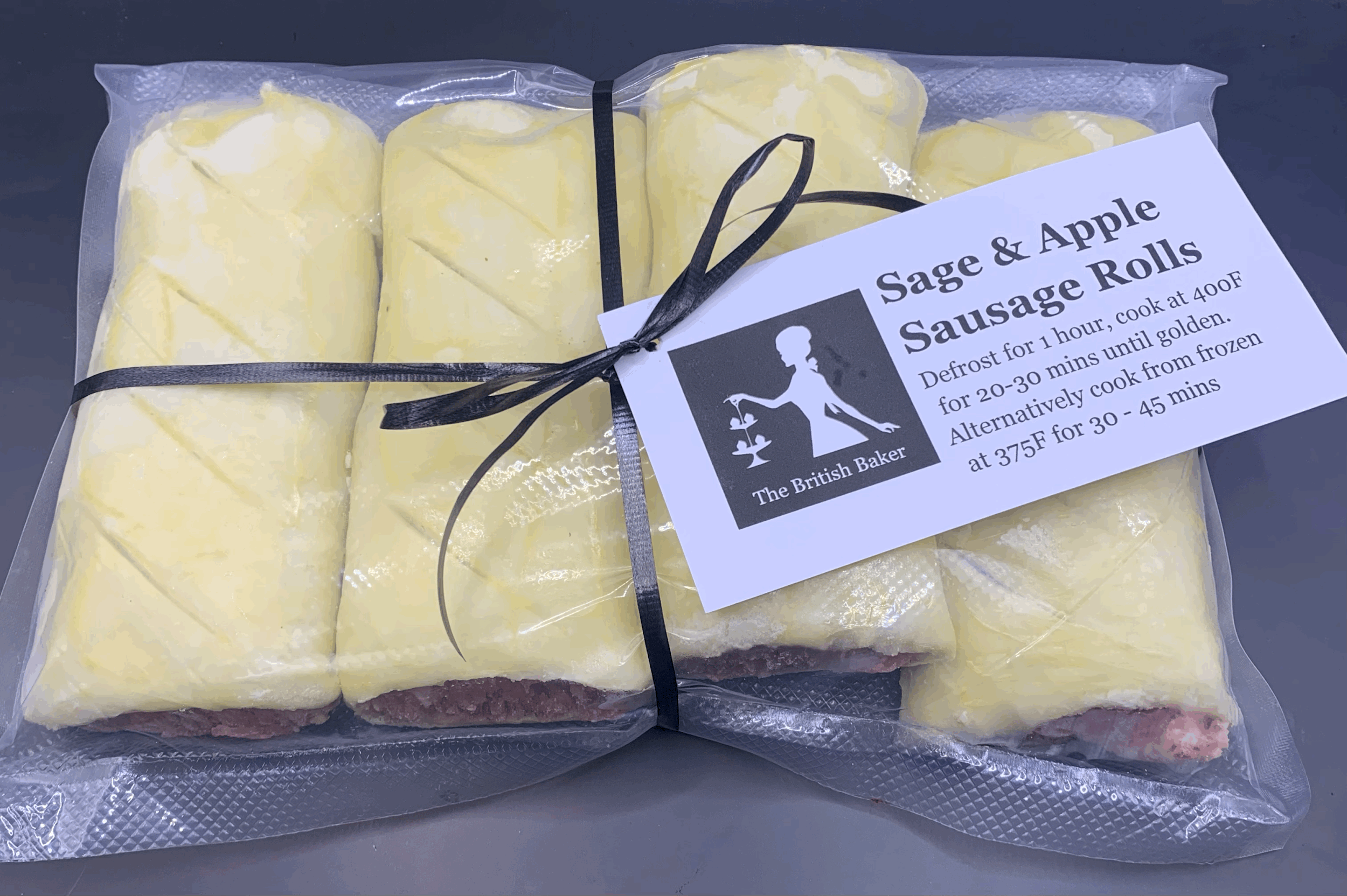 Sage and Apple Pork Sausage Rolls