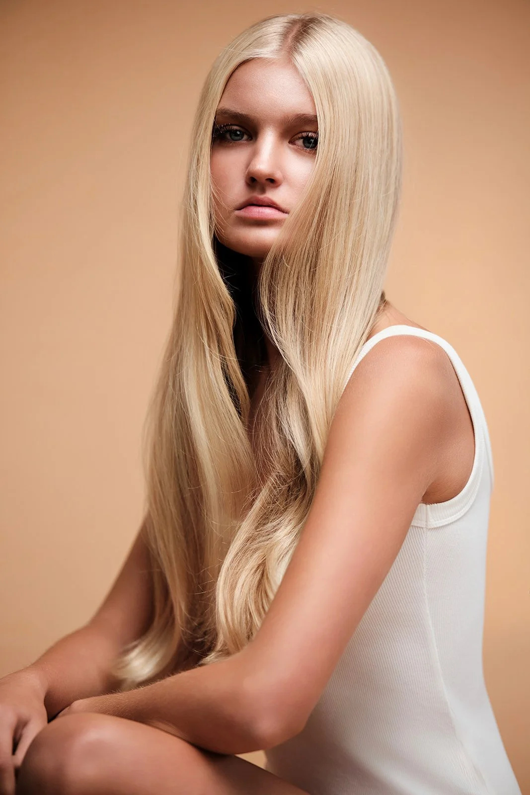 Beauty and Fashion Modeling Portrait by Henry David Photography Model Portfolio Agency Submission Comp Card Kansas City