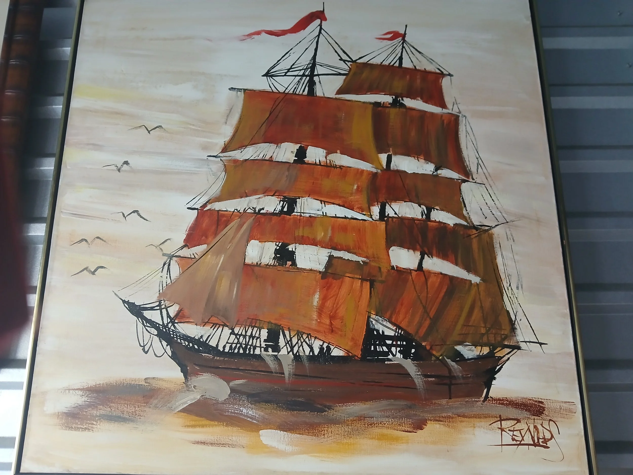LARGE MCM LEE REYNOLDS PAINTINGS