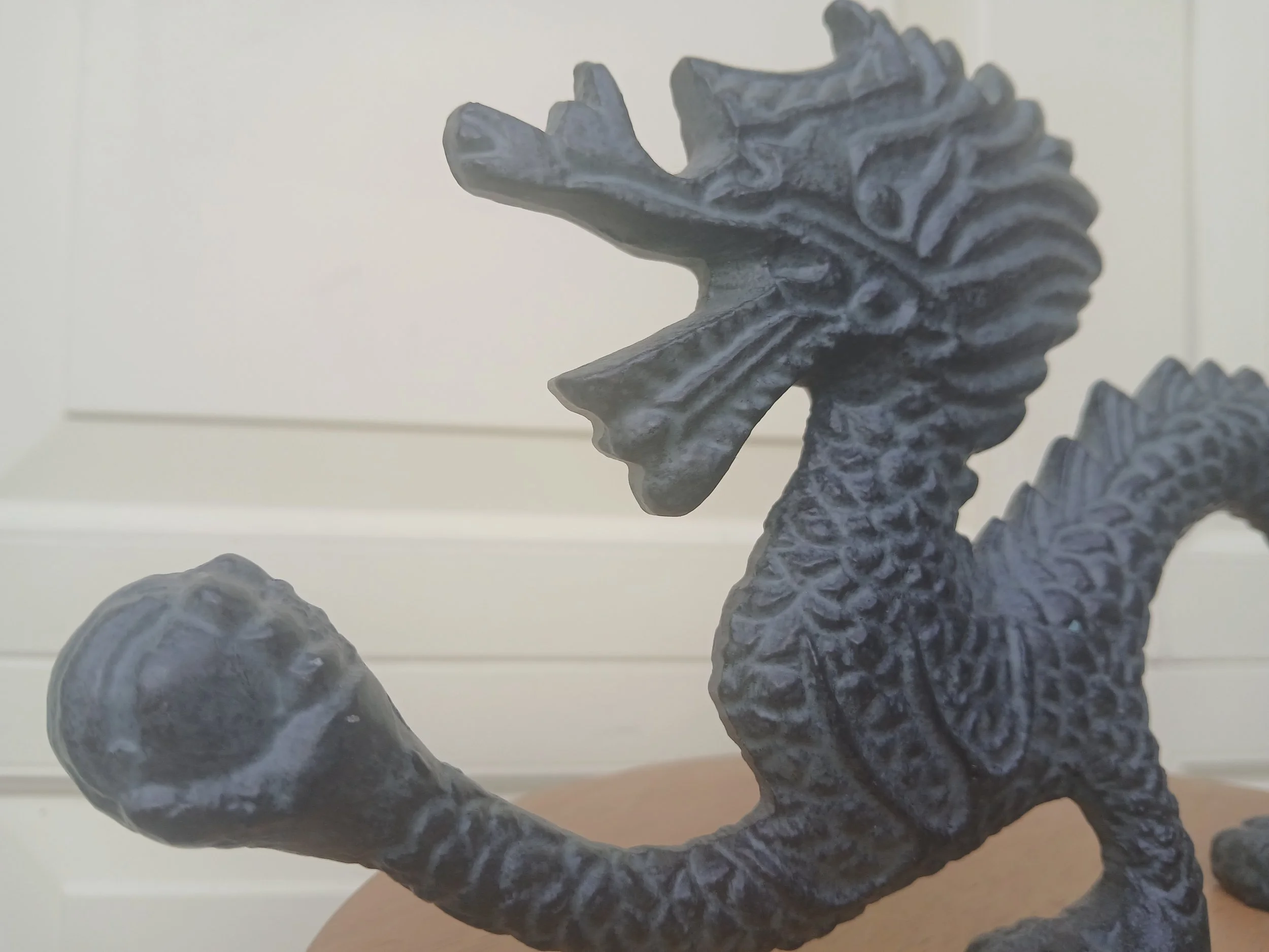 Three Dragon decor pieces from, $40 - $85