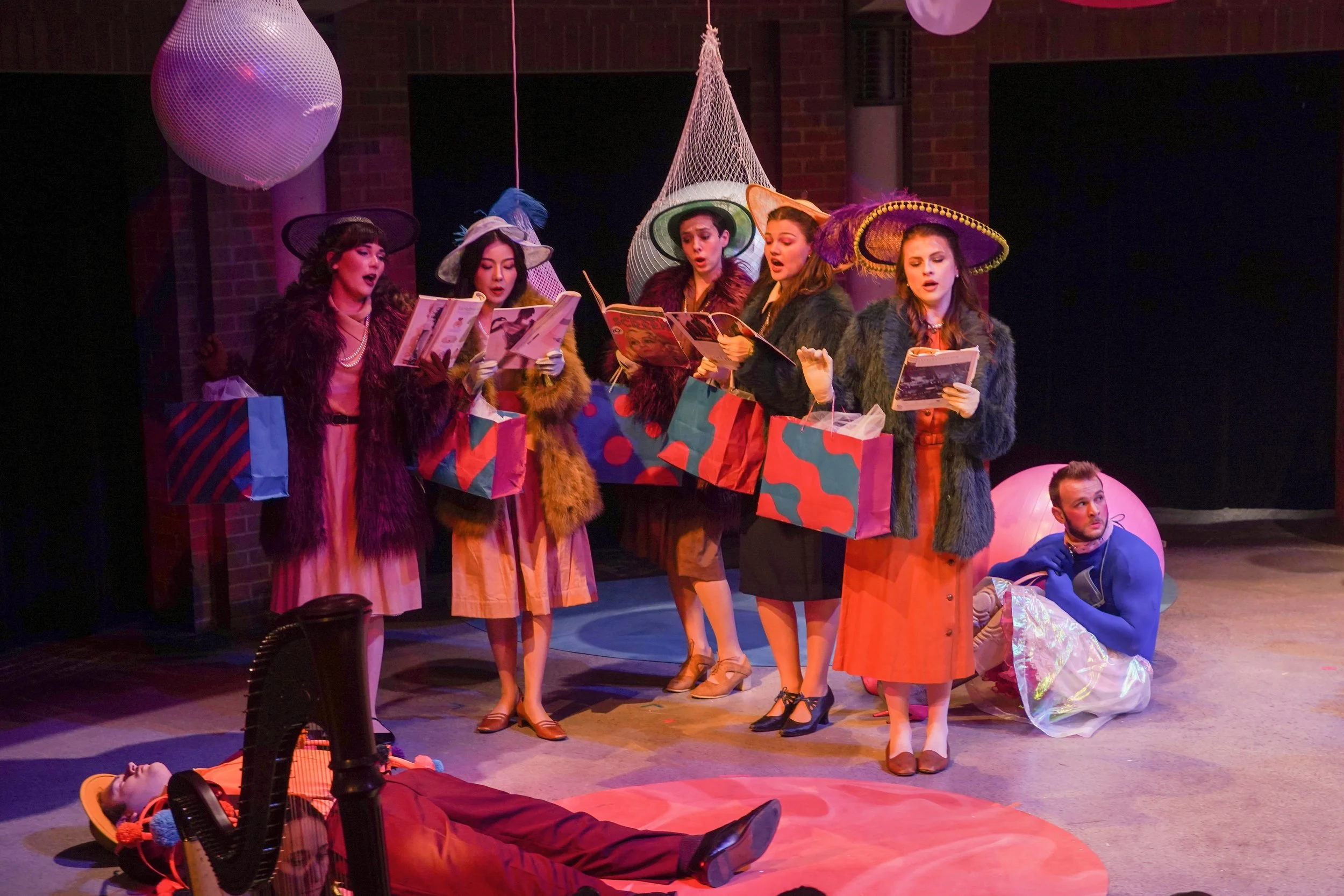 CCM Mainstage Opera. February 2025. Les Mamelles de Tirésias. Photo by Mark Lyons.