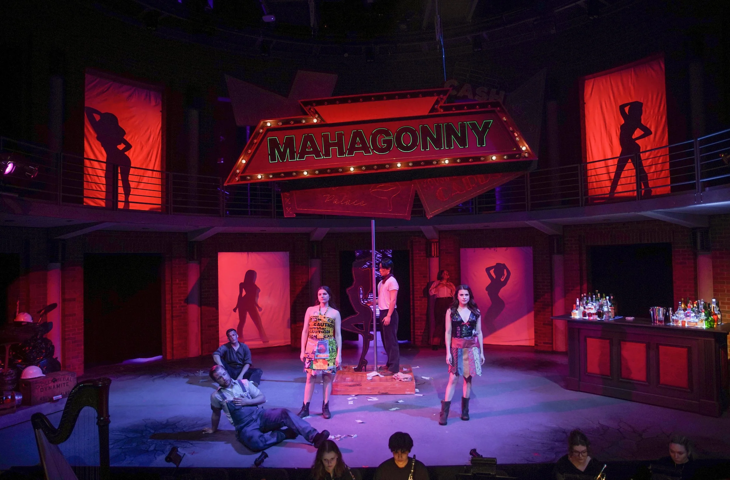 CCM Mainstage Opera. February 2025. Mahagonny Songspiel. Photo by Mark Lyons.
