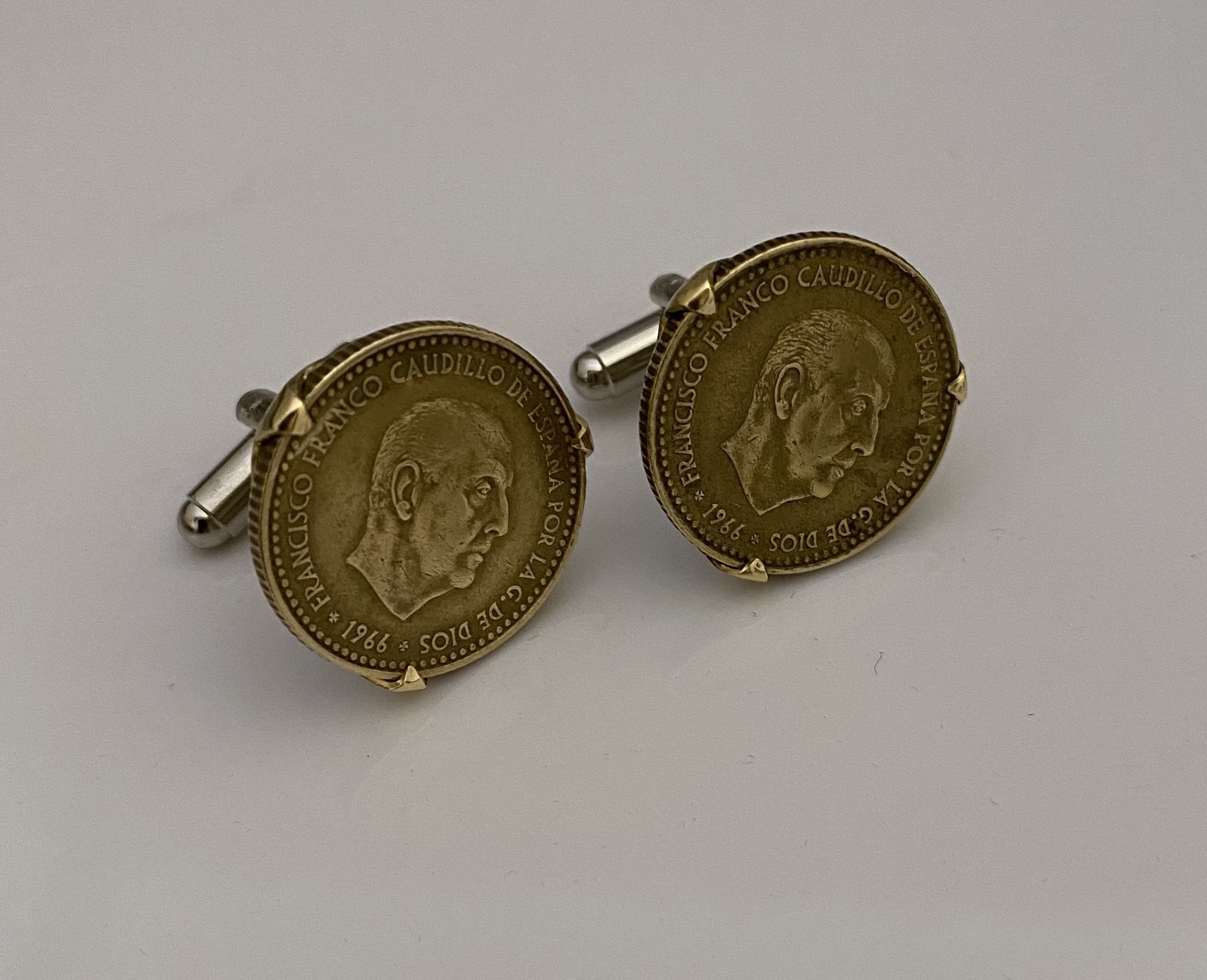 Vintage Coin Cuff Links