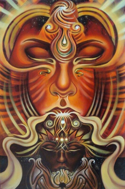 'Sekhmet Rising' 2012
Collaboration with Matthew DeGrado
acrylic, oil & casein on canvas