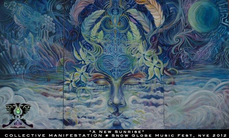 'A New Sunrise' 2012
Collaboration with Ashely Foreman, Steph Van Alen, Alicia Rockafellow, Jennae Noodle, and Allison Baumsteiger