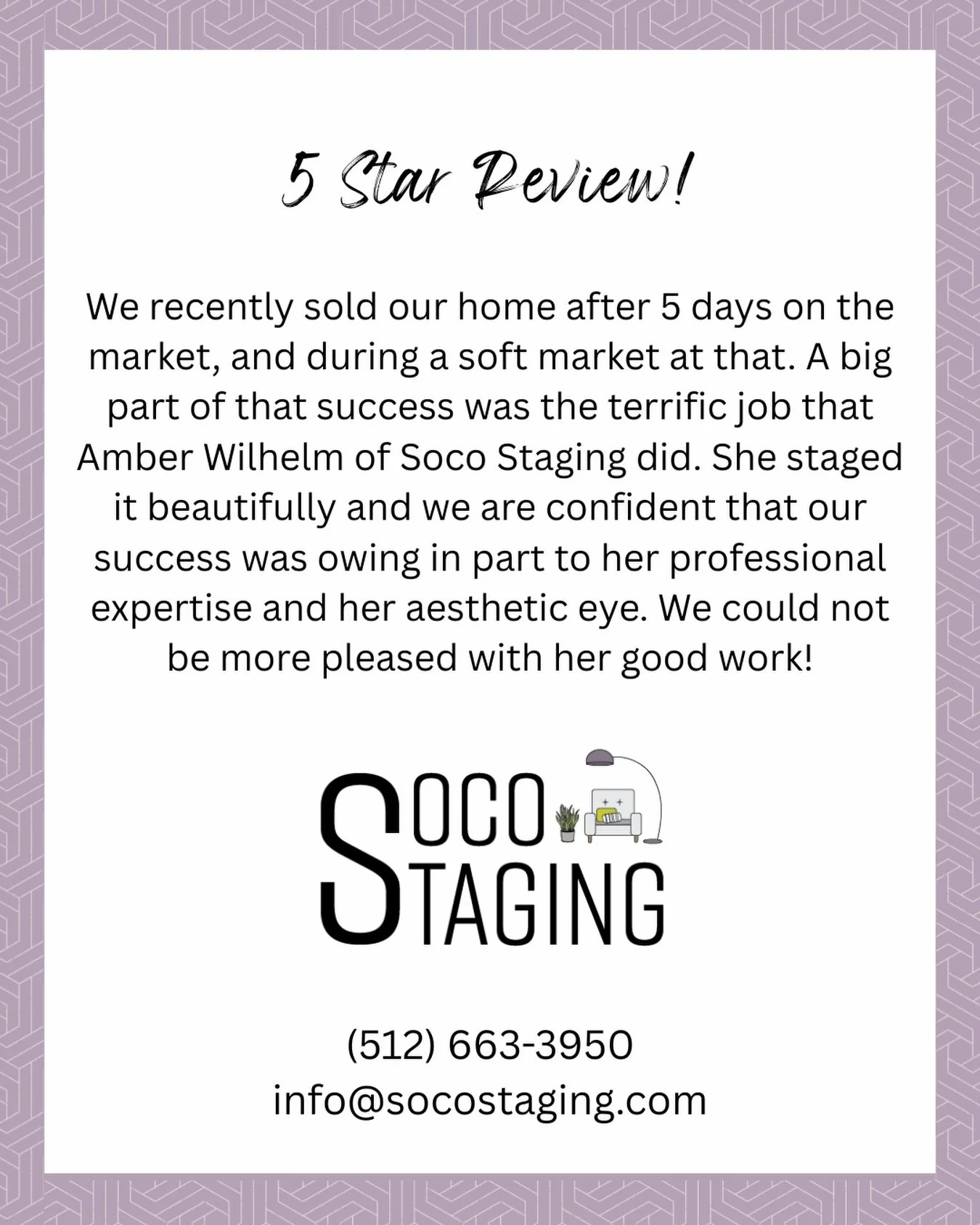 We have such an amazing team! It&rsquo;s always great hearing from clients that the hard work is paying off. Every day I&rsquo;m so grateful that I get to do what I love. Thanks to every client for helping us grow, and for supporting us throughout th