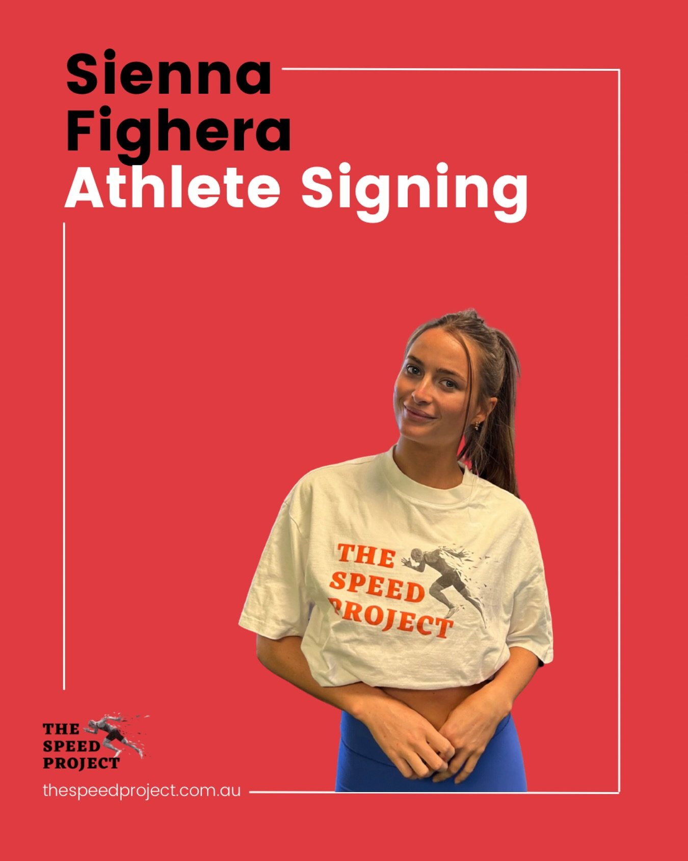 What’s better than 1 Fighera in the squad?
Probably 2.
Welcome, Sienna!
Sienna was a talented sprinter from a young age, reaching a high level as a junior athlete.
After taking five years away from the sport to focus on her career, we&rsqu