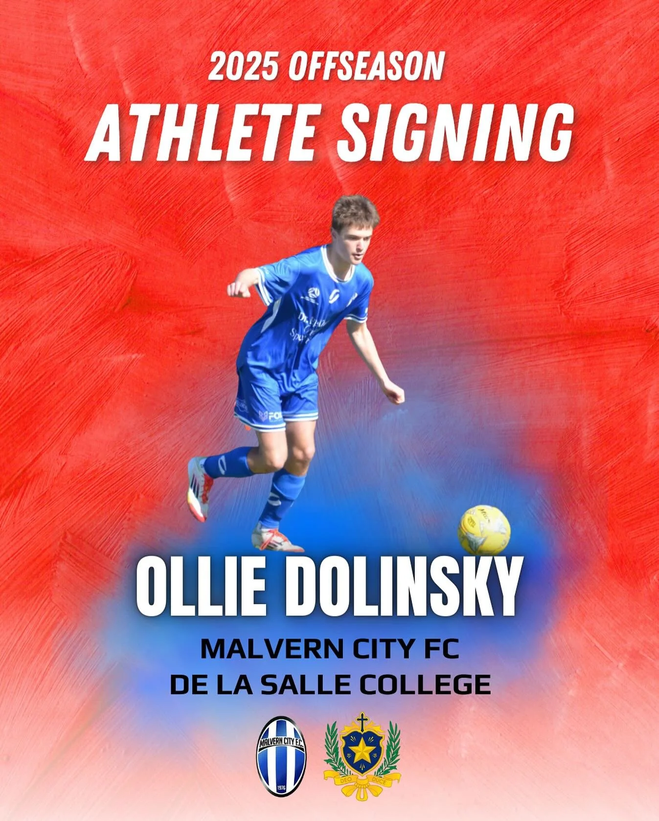 Speed changes the game — and that’s exactly what Ollie is here for this offseason ⚡️
Representing @malverncityfc and @delasalle_malvern, Ollie is ready to sharpen his pace, refine his movement, and bring more explosiveness to his game on