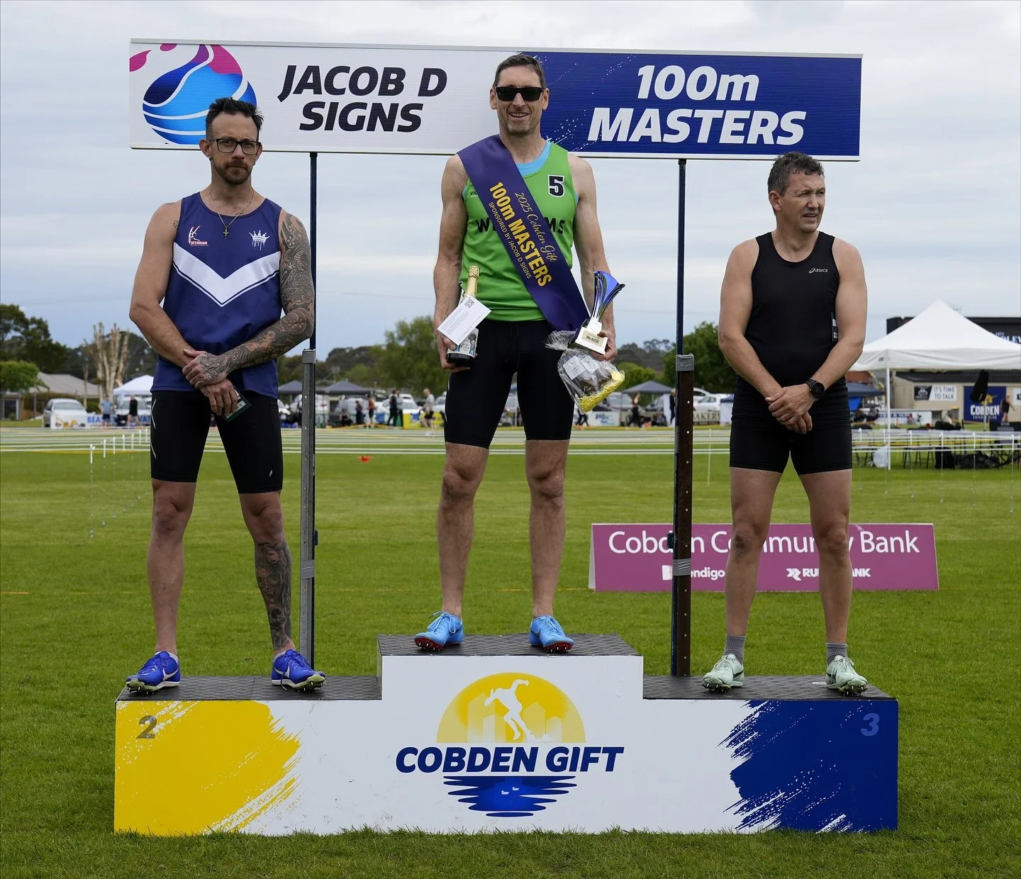 Huge weekend for Marcus at the VAL meets last weekend! 🙌
Made the 70m semis and placed 2nd in the 100m Masters at Cobden, then backed it up with 3rd in the 70m at Mortlake the next day.
His first ever podium, and he did it twice in two days! 🔥👏