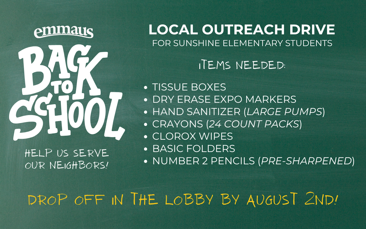 Local Outreach: Back to School