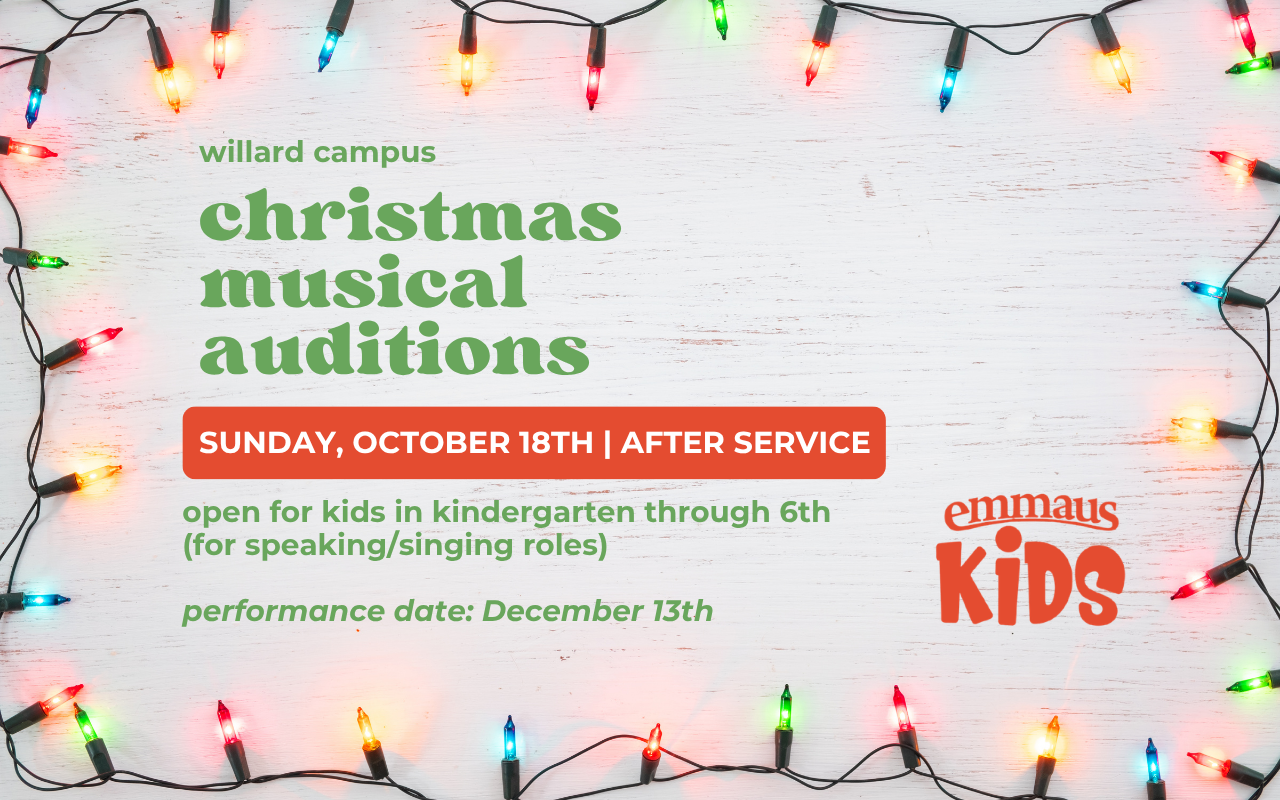 Willard Kids Christmas Musical Auditions