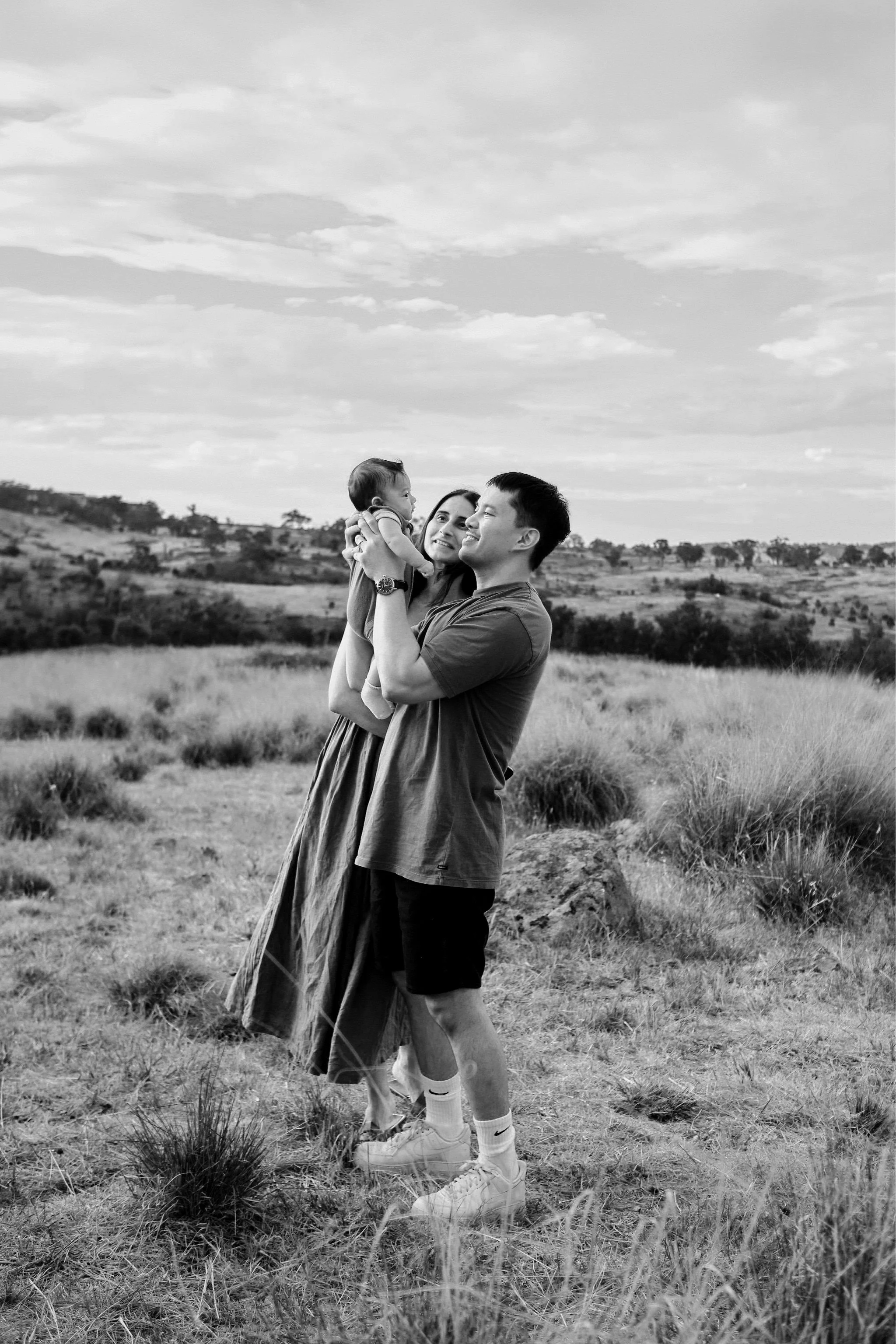 Canberra Wedding Photographer with his family