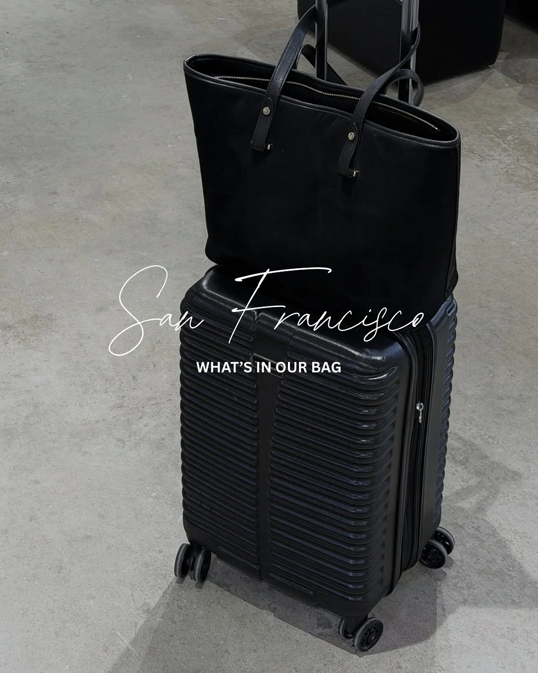 Tyler and Jill are off to San Francisco to the Oribe Signature Sessions this weekend. We went to the one in LA last year and were obsessed. Check out what&rsquo;s in our bag. ✈️ @oribe