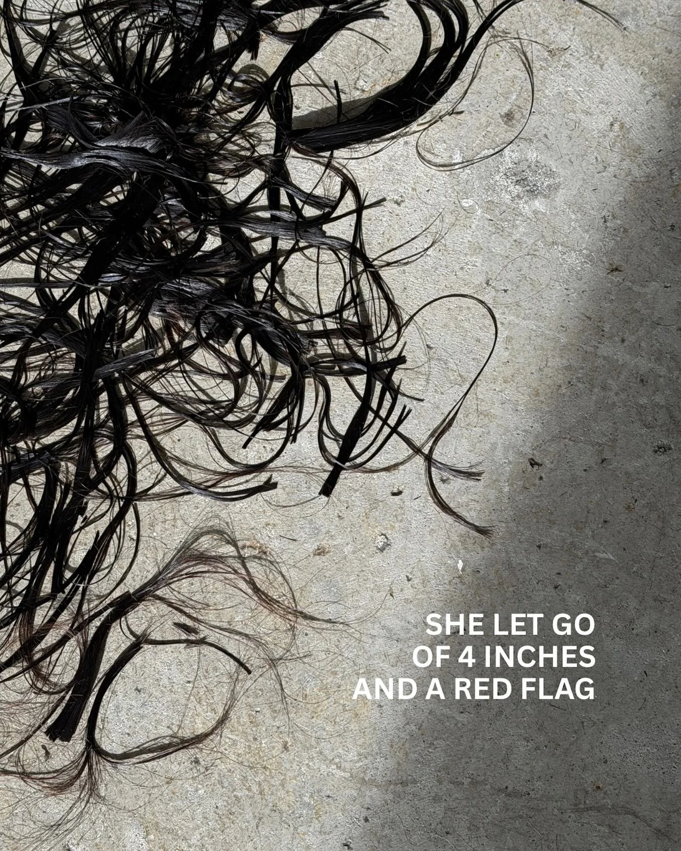 Ooooop. 👀 Cutting off dead ends doesn&rsquo;t just mean hair my gal. 👋🏼😌 Send this to a friend that needs this reminder.