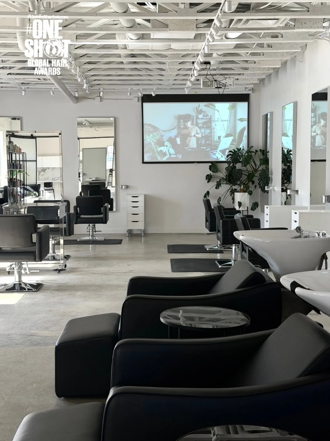 Our Honeycomb home is contemporary, industrial minimalism. Intentional, organized, and designed for creativity. Our clients are the canvas and this is where the art happens.

The staff room island is the heart of it all. Our hub that keeps the team c