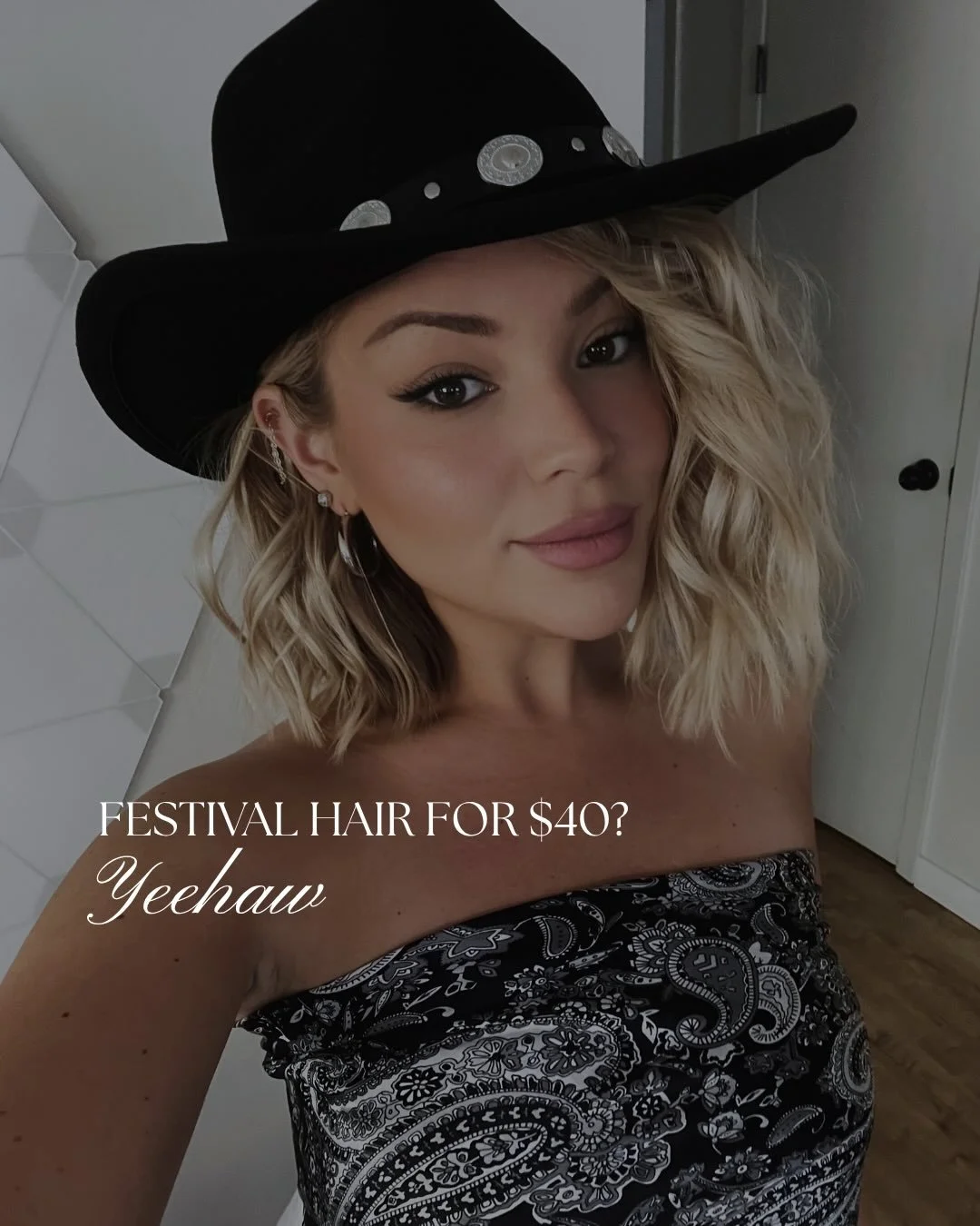 We&rsquo;re making sure your hair is as ready as your festival outfit. Whether you&rsquo;re headed to Craven, Stampede, a patio, or just pretending you&rsquo;re at a concert&hellip;we&rsquo;ve got you covered, babe. 

Tag your festival bestie and boo