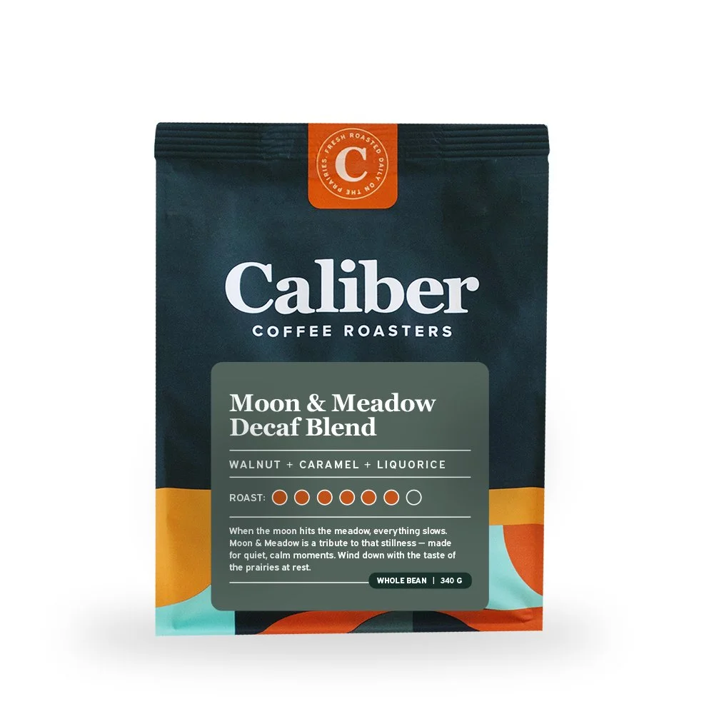 Caliber Moon & Meadow Decaf Blend Beans 340g