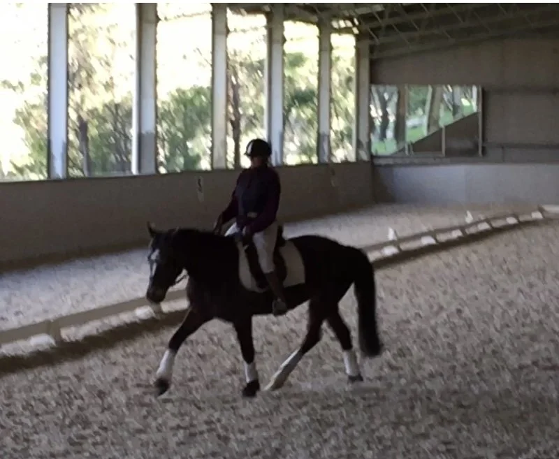 Riding in Australia at ESI