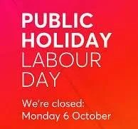 Closed For Public Holiday