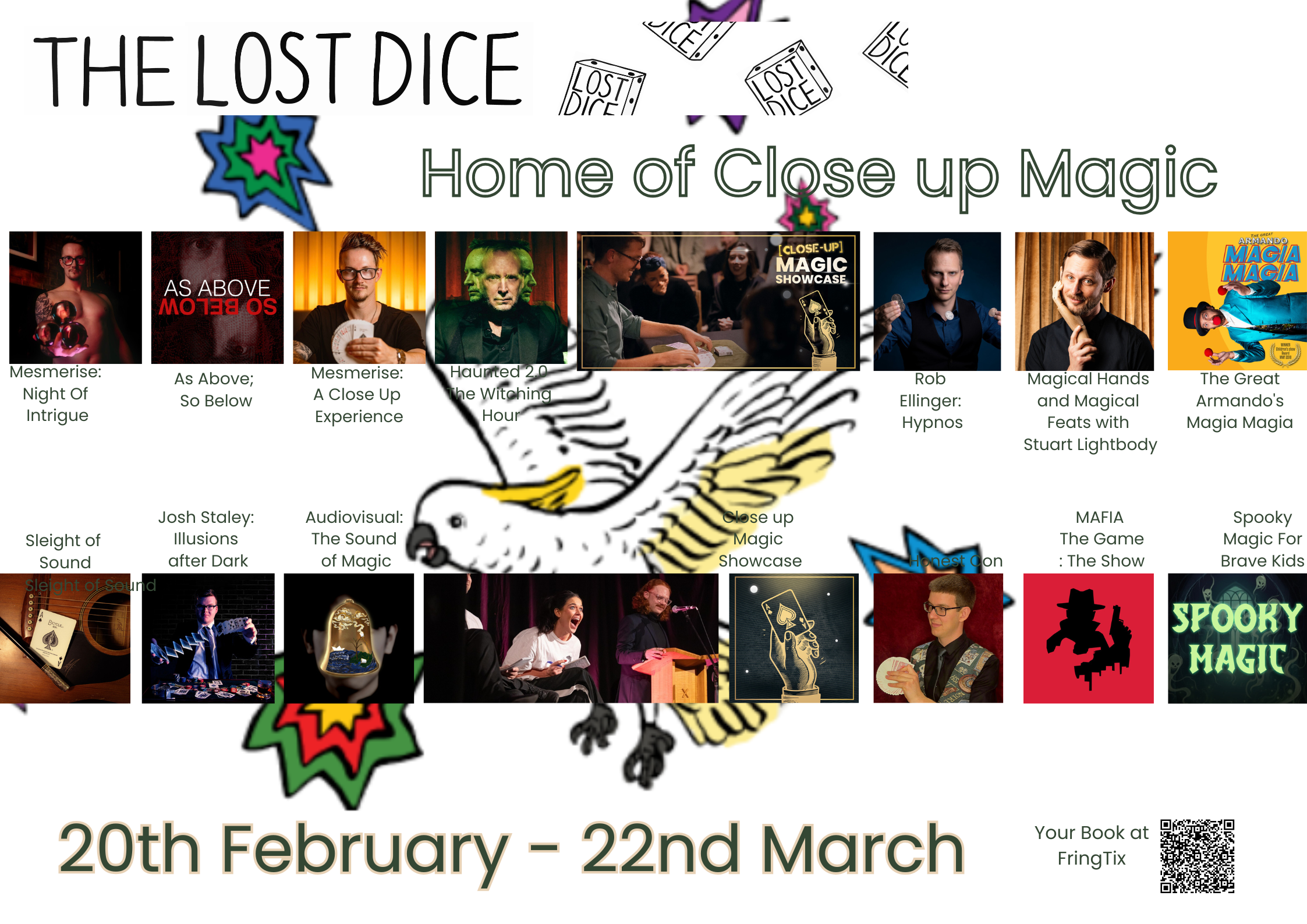 Fringe 20th February to the 22nd March 2026