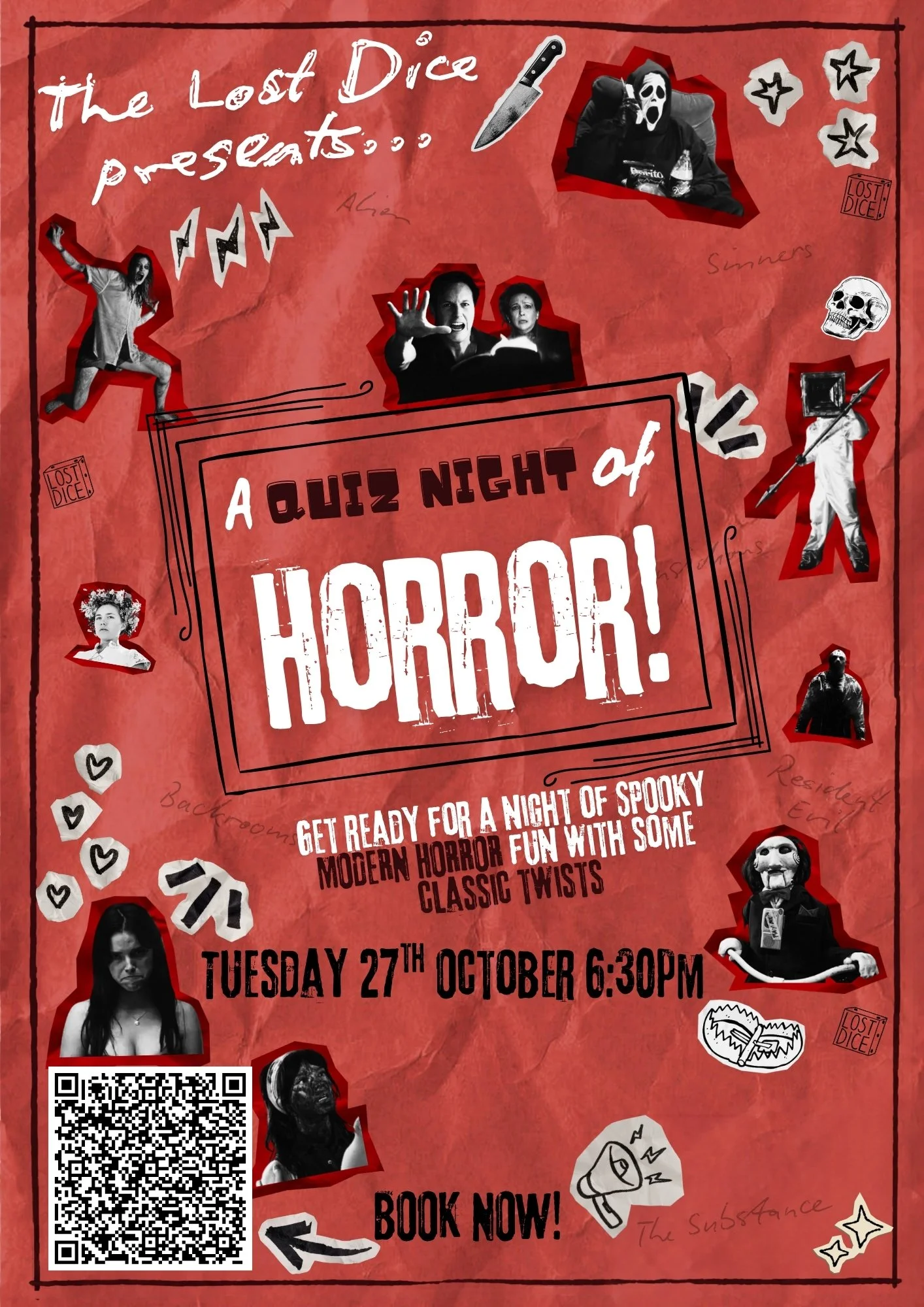 Modern Horror Movie Quiz Night 👻