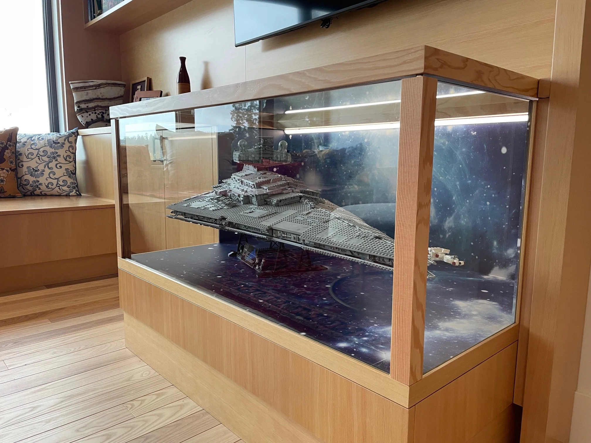 Custom lego display I Seabeck, WA