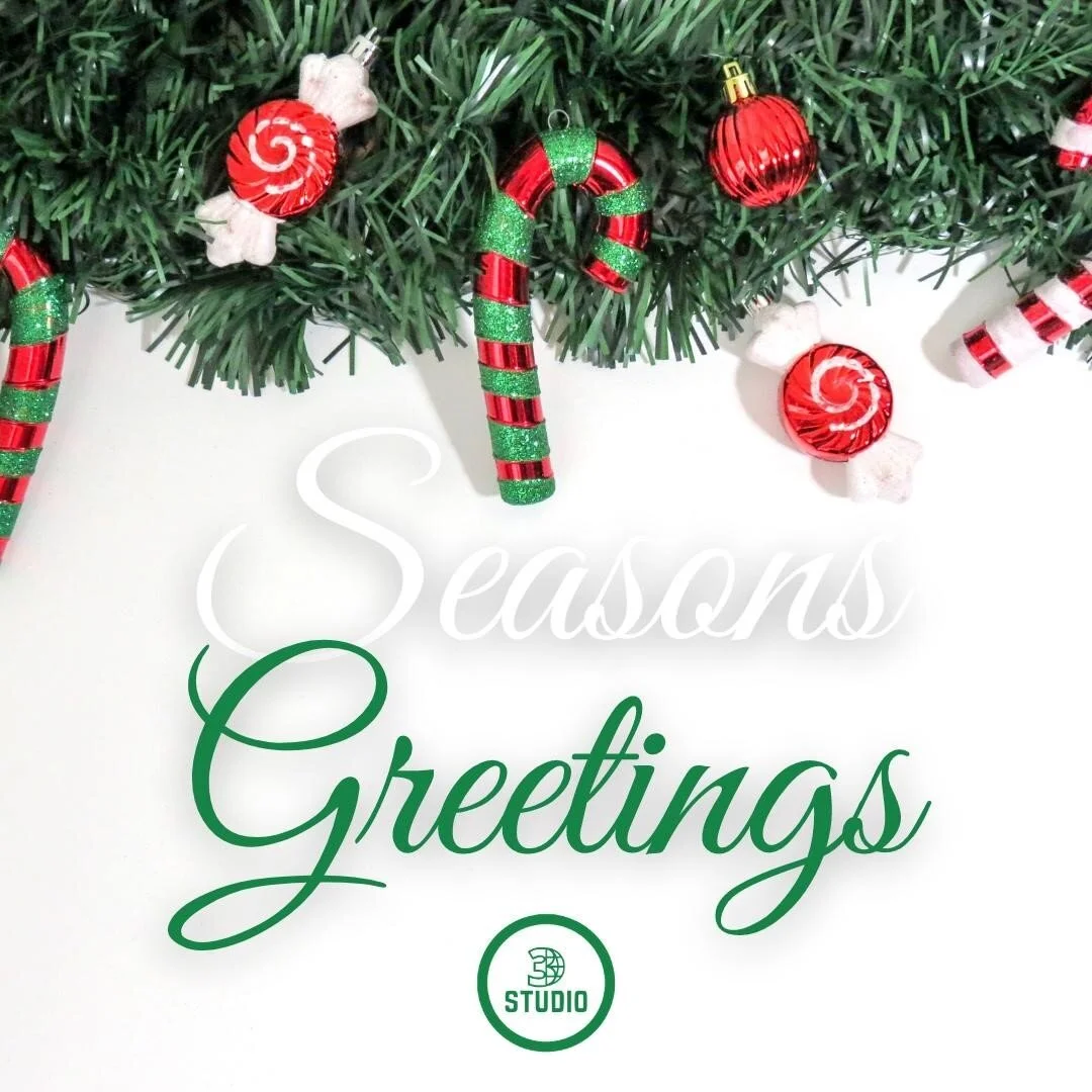 🎁 Happy Holdiays from The Team at 3D Studio!! ✨

We want to wish you all a happy festive season! We'll be closing our office from the 24th-5th but will be available to answer enquires! 

DM us or visit our website for more info! 

www.3DStudio.nz

#HappyHolidays #SeasonsGreetings #Christmas #New Year #3DPrinting #3DScanning #3DFigures #3D #Dunedin #NewZealand
