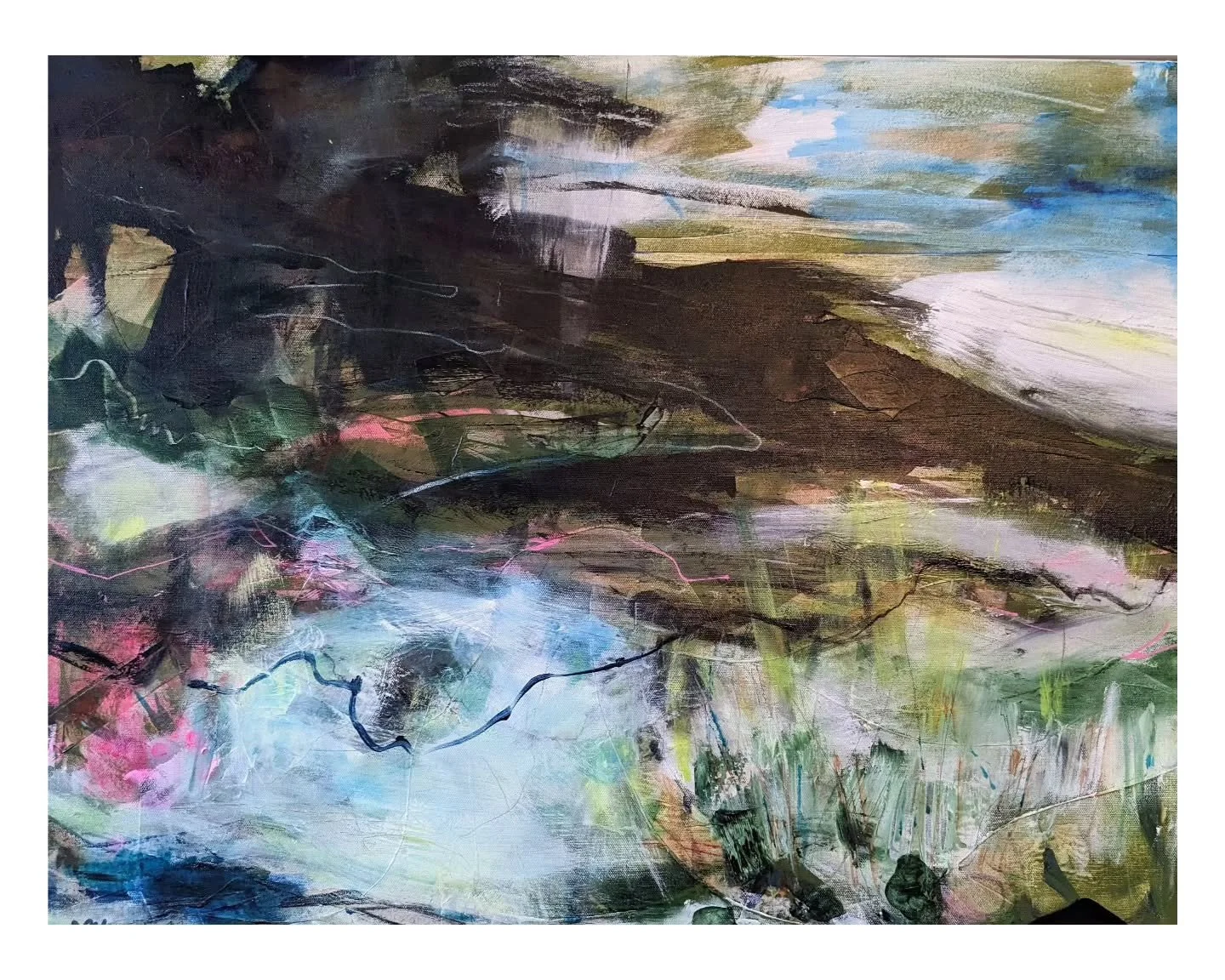 The last of the Sea Thrift. Going into the Poundbury Christmas Exhibition tomorrow. The large show with many varied exhibitors from Dorset runs from 22-30th November. Bright and beautiful@artinpoundbury.  An exciting pre Christmas event.

#artinpound