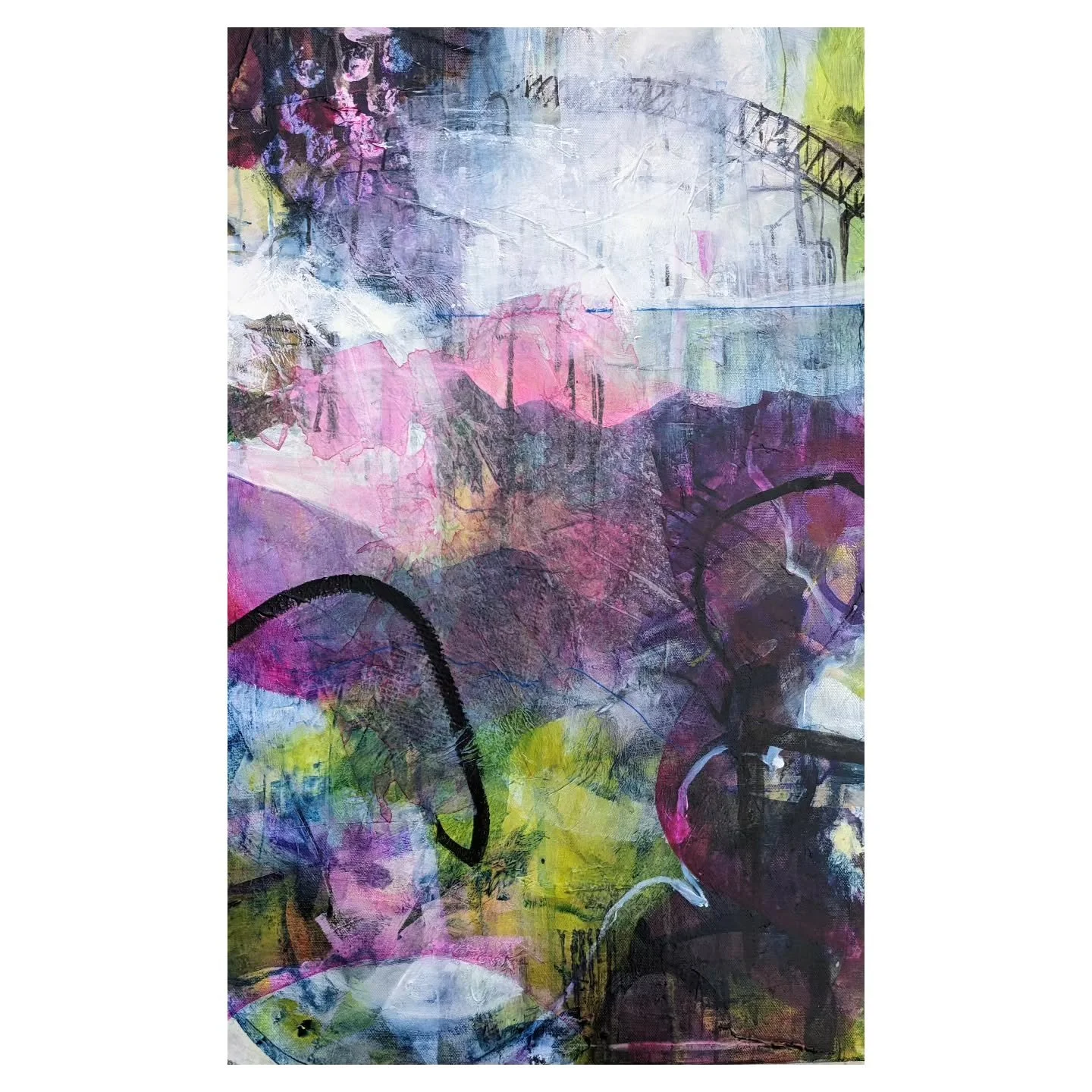 Spring in Sydney. Tried to capture the experience of the Jacaranda Blossoms. Love the purples and greens. Happy days!

#jacaranda
#springinsydney #stellabawdenhollisart #contemporaryart #artforhome