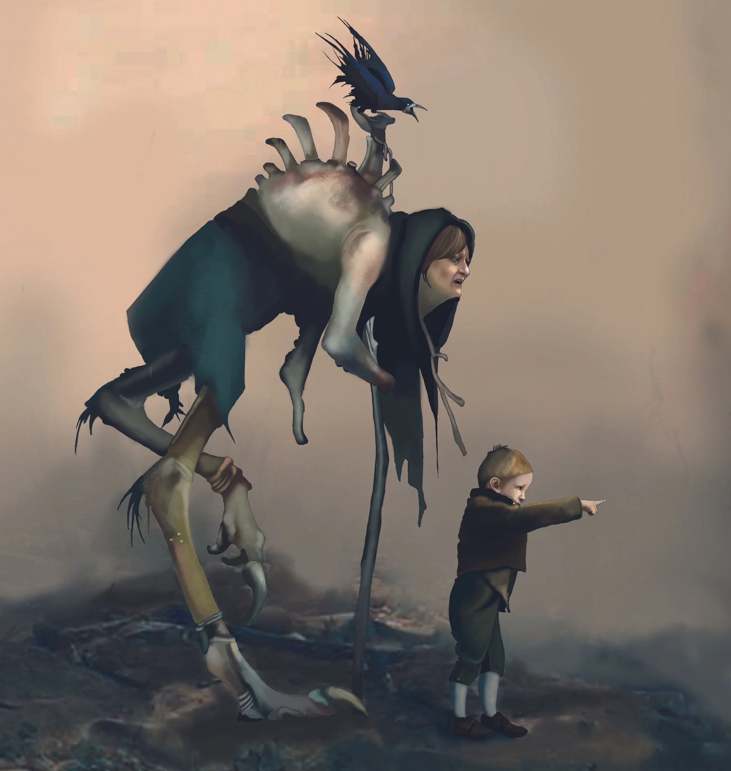 The point of no return.