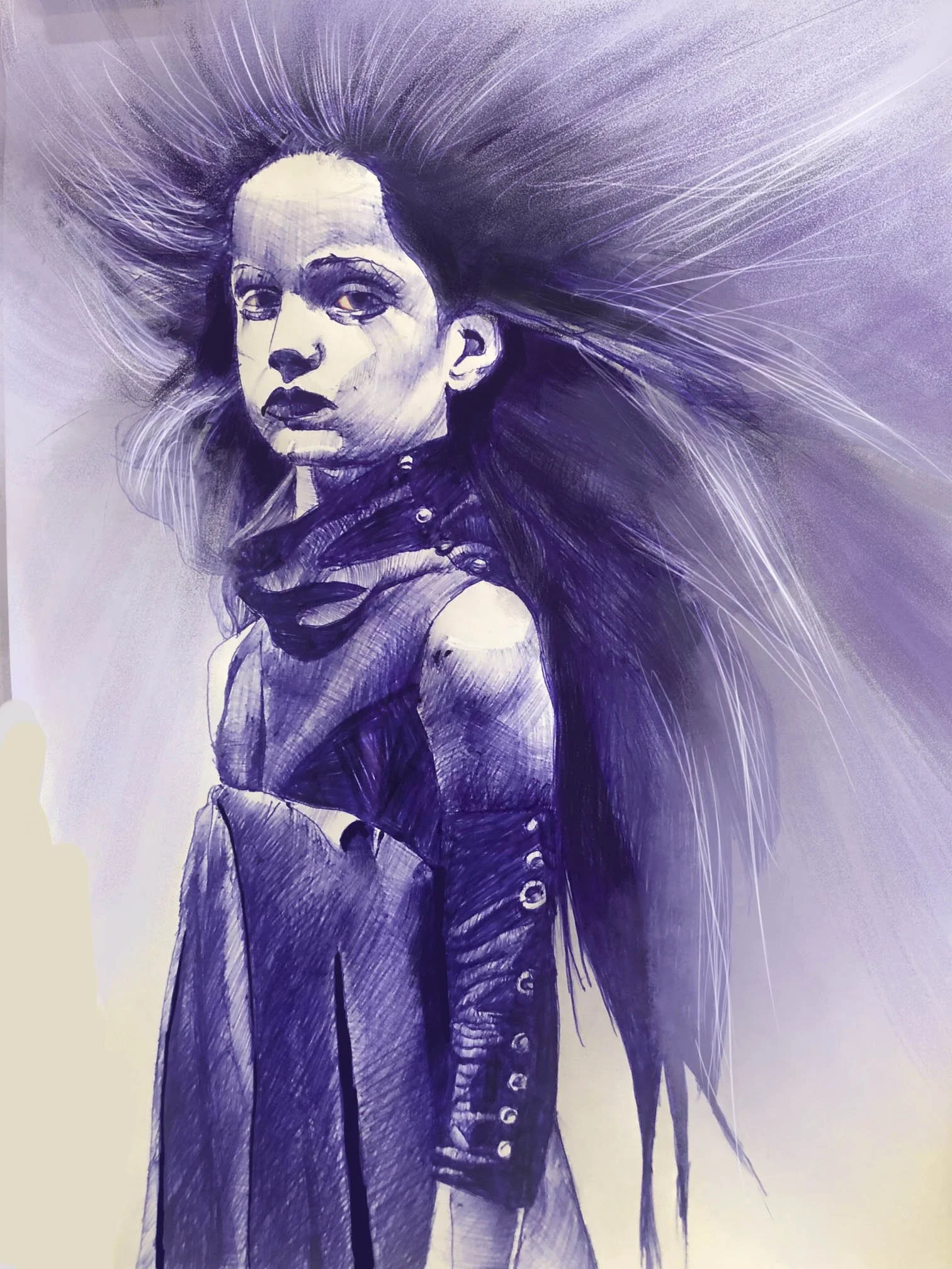 Young witch. Warhammer FRPG.