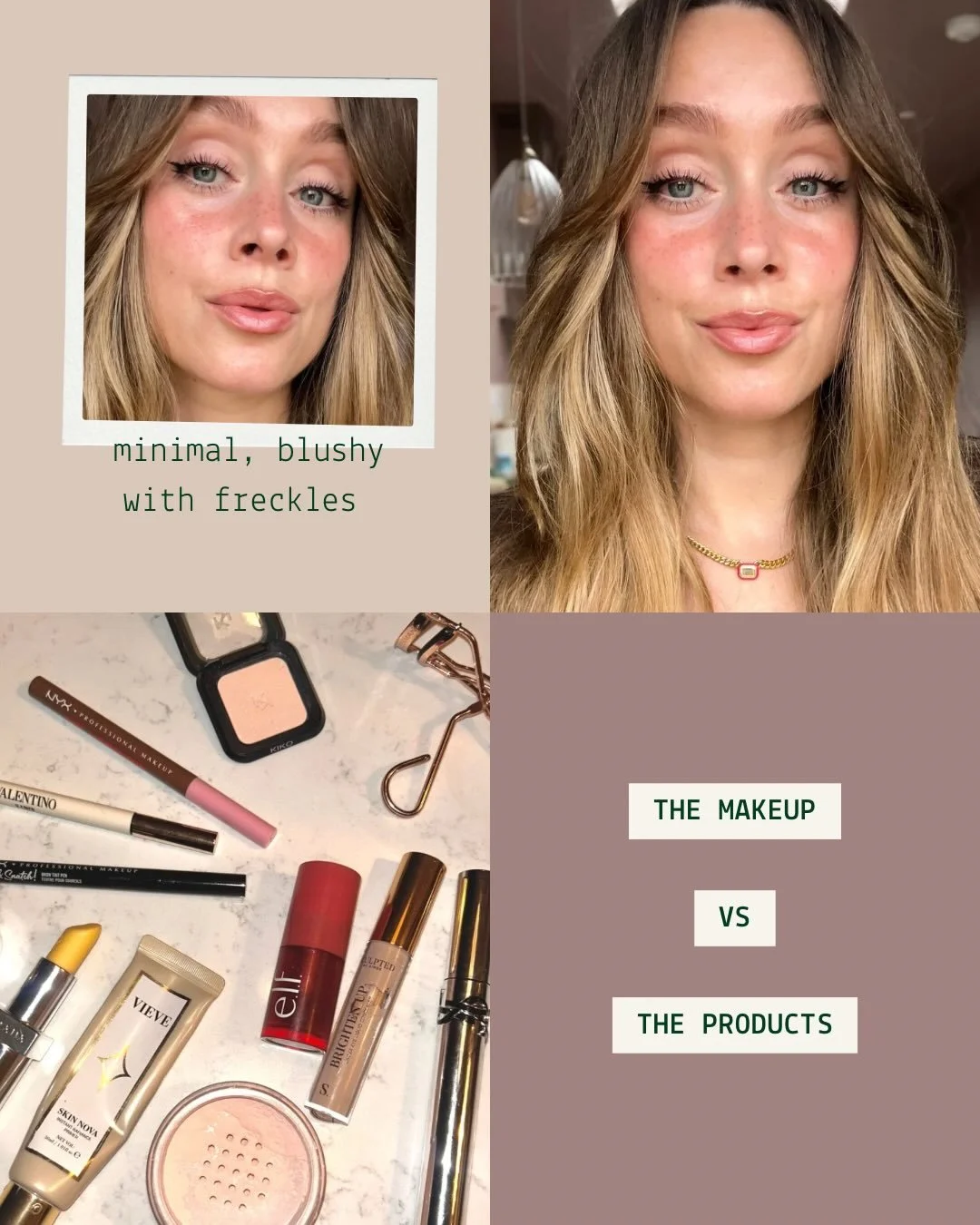 What I&rsquo;m currently teaching for in my own makeup bag&hellip;

Like everyone I&rsquo;m loving everything that stays put, without smudging &amp; minimal reapplication. 

🦋

Natural makeup | minimal makeup | freckles | winged liner | nyx lip line