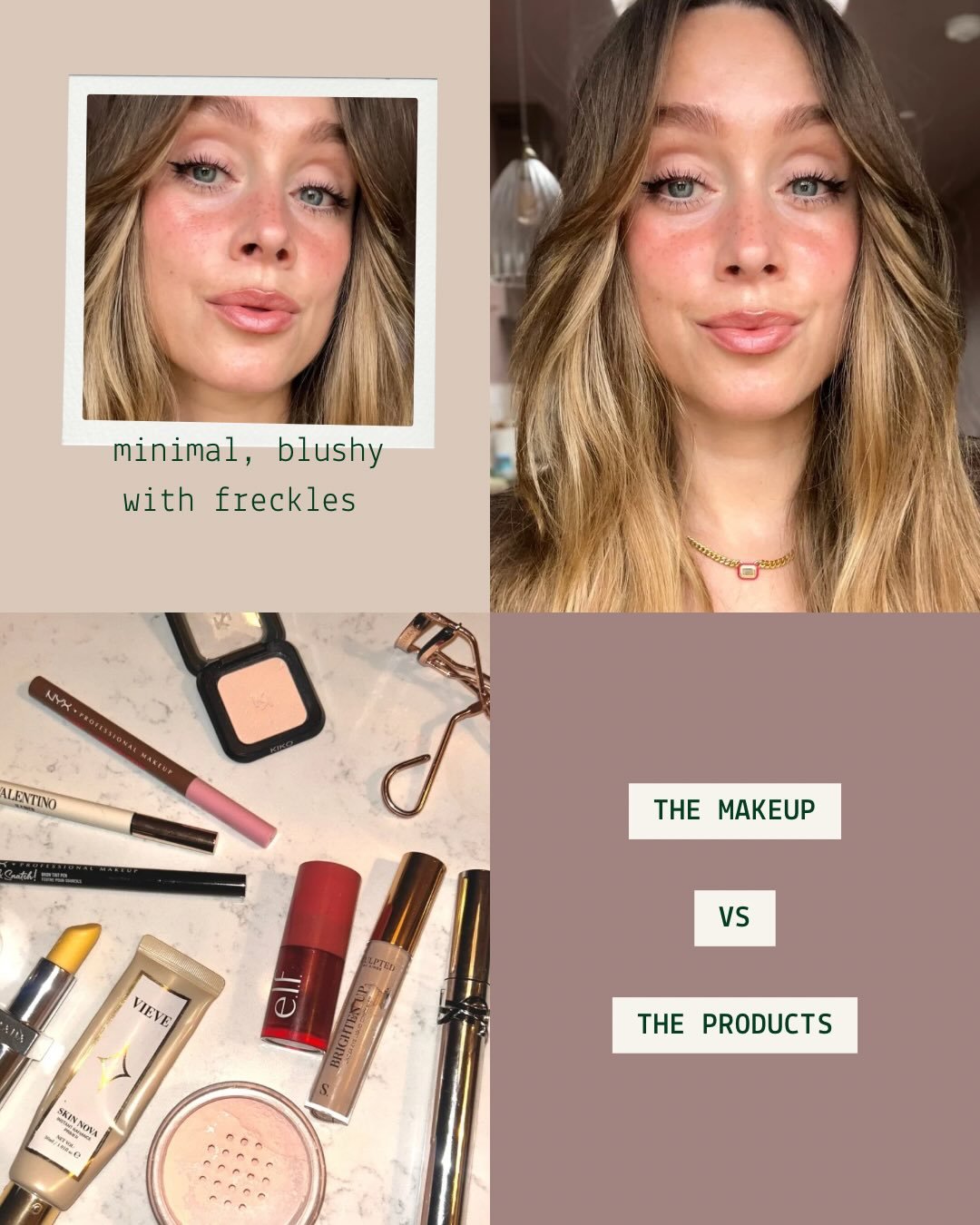 What I&rsquo;m currently teaching for in my own makeup bag&hellip;

Like everyone I&rsquo;m loving everything that stays put, without smudging &amp; minimal reapplication. 

🦋

Natural makeup | minimal makeup | freckles | winged liner | nyx lip line