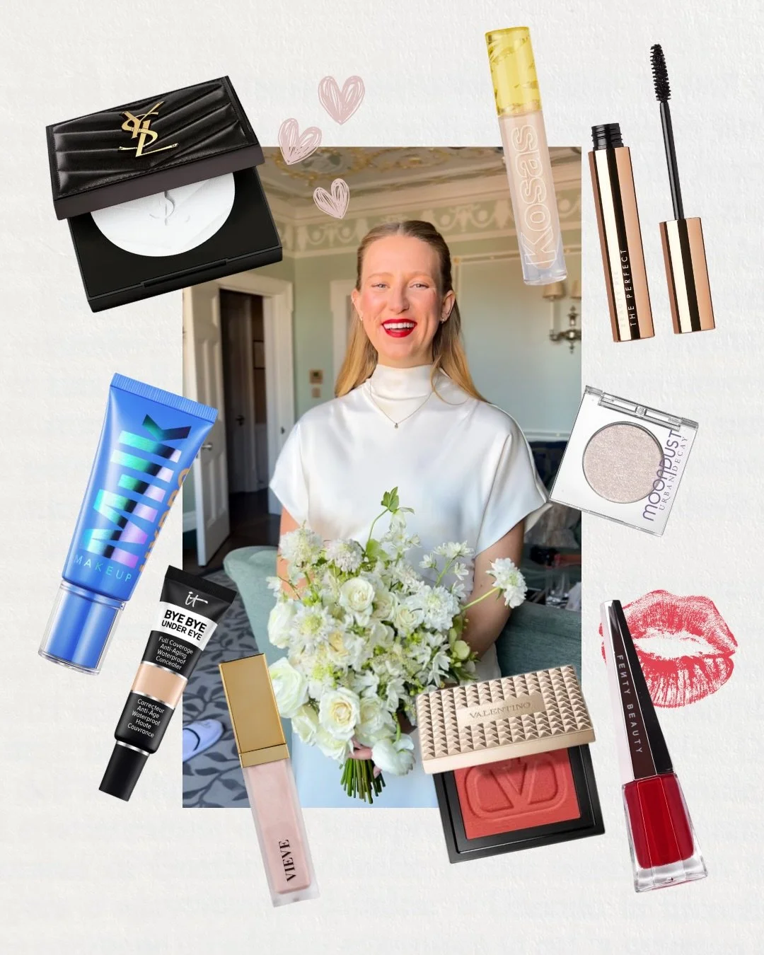 Valentines angel Vanessa 🌹💕💘

LOVED this red lip moment - perfect for a city wedding on the day of lovers 💒 

What a joy this day was 🙏🏻

loved the brief of natural skin with that iconic, true red lip from @fentybeauty. Had to be done on v day 