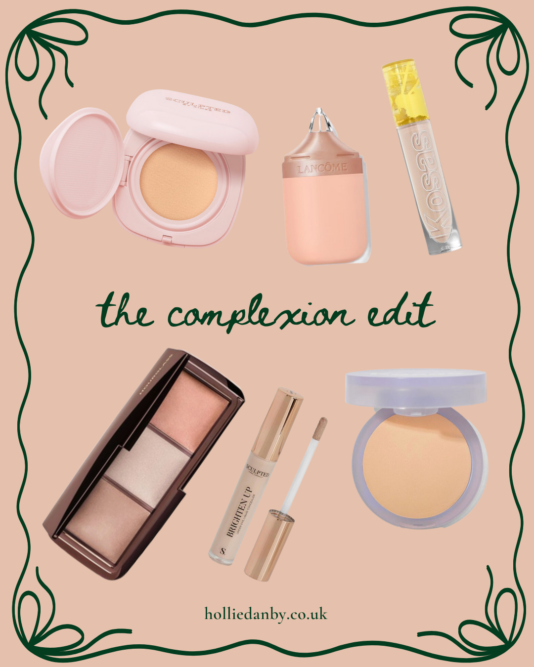 concealers, foundations, powders & skin tints.