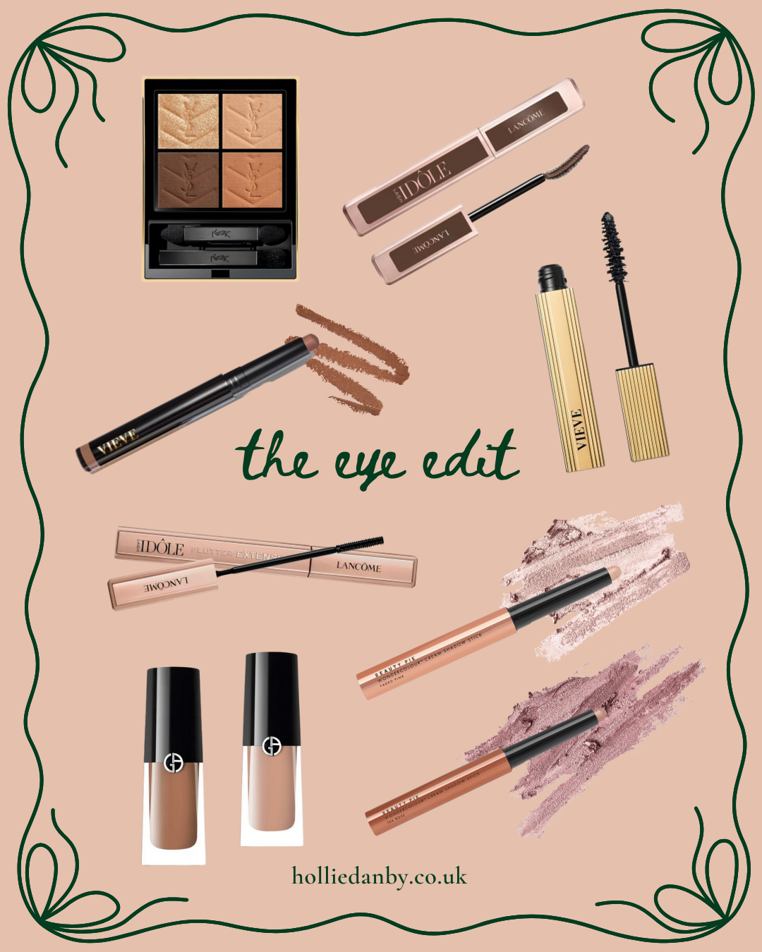 best eyeshadow palette, mascara, cream eyeshadow & eyeshadow sticks. eye makeup beauty gift guide